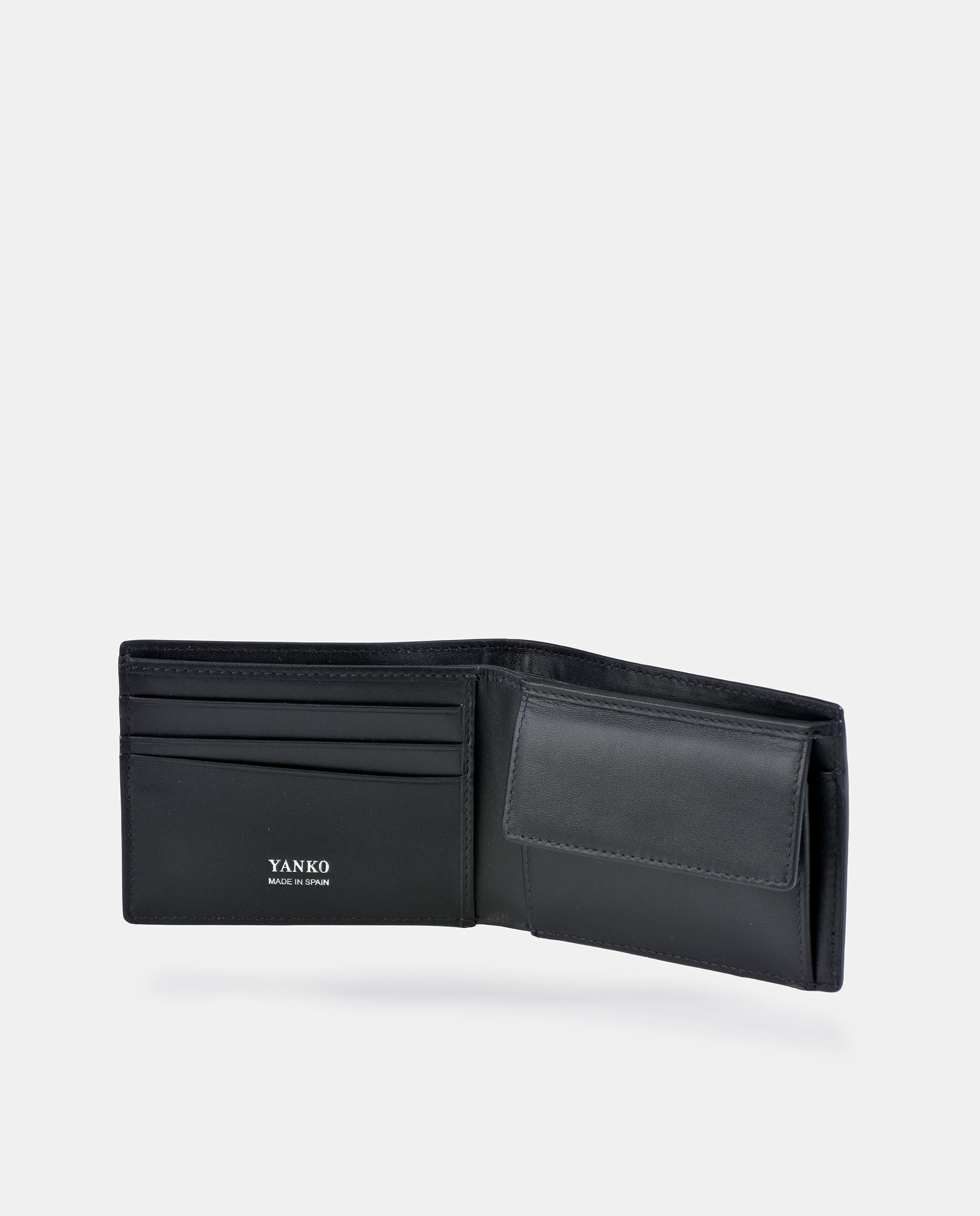 Americano en piel grabada de hombre - Yanko - Negro Negro-3