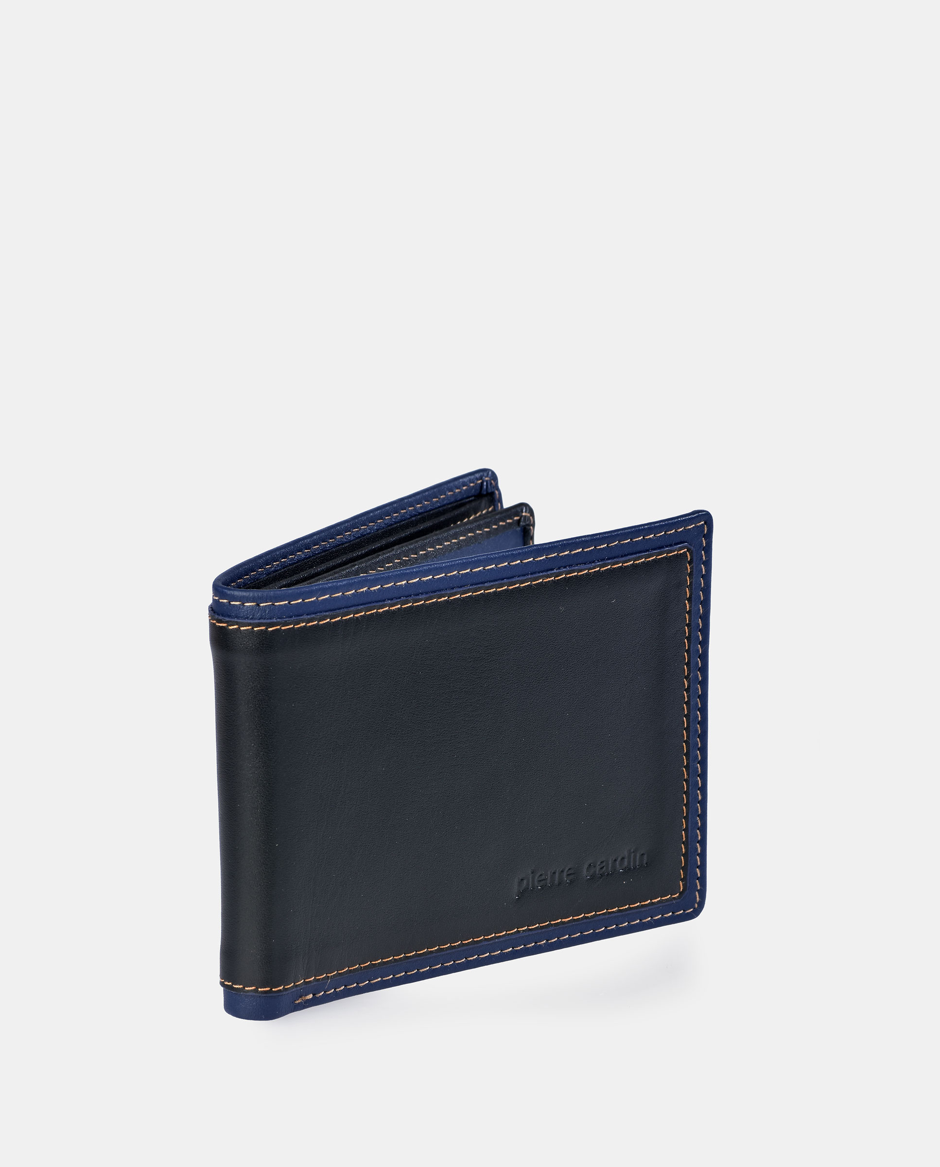 Americano en piel de hombre - Pierre Cardin - Negro Negro-2
