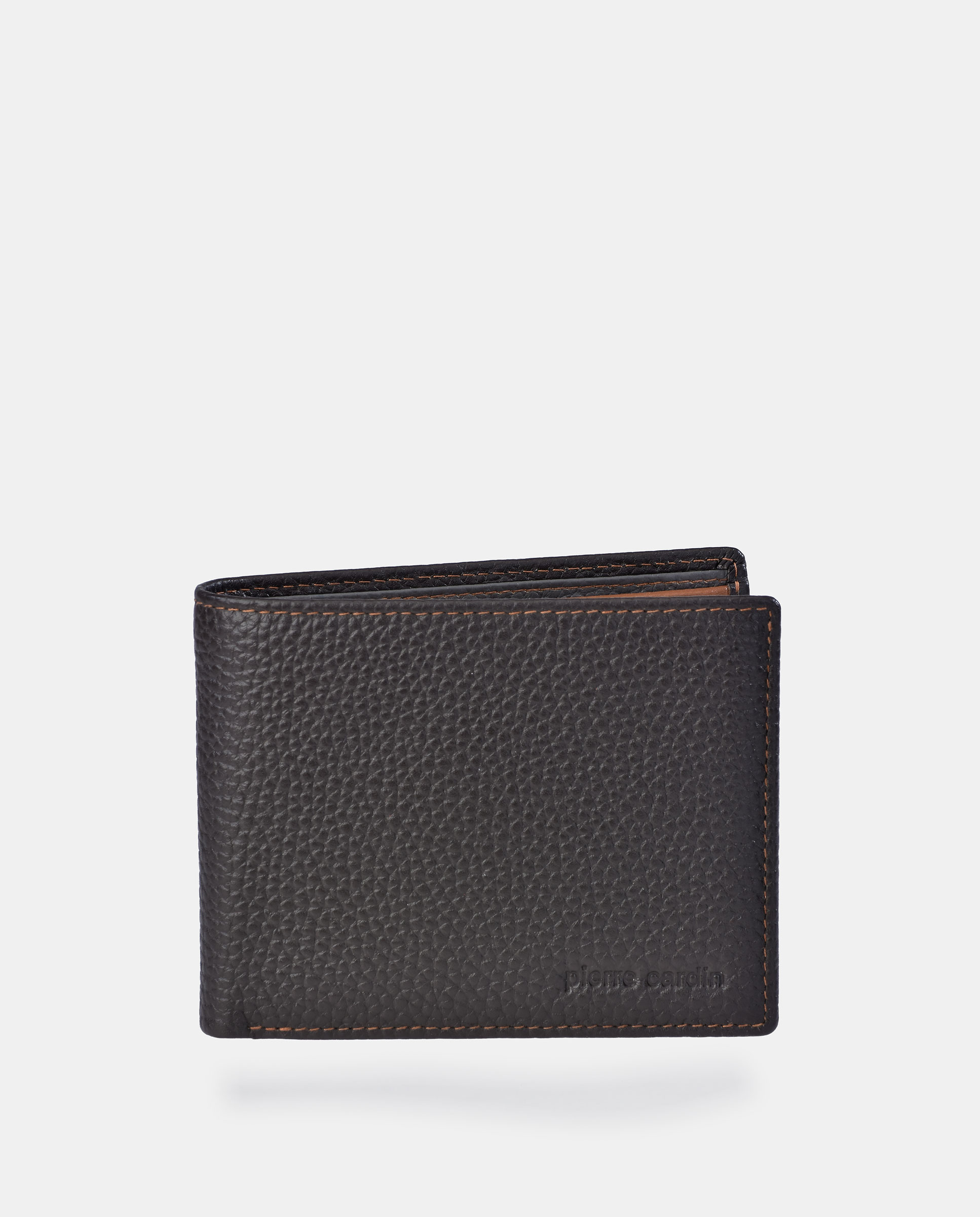 Americano en piel de hombre - Pierre Cardin - Marrón Marrón-1