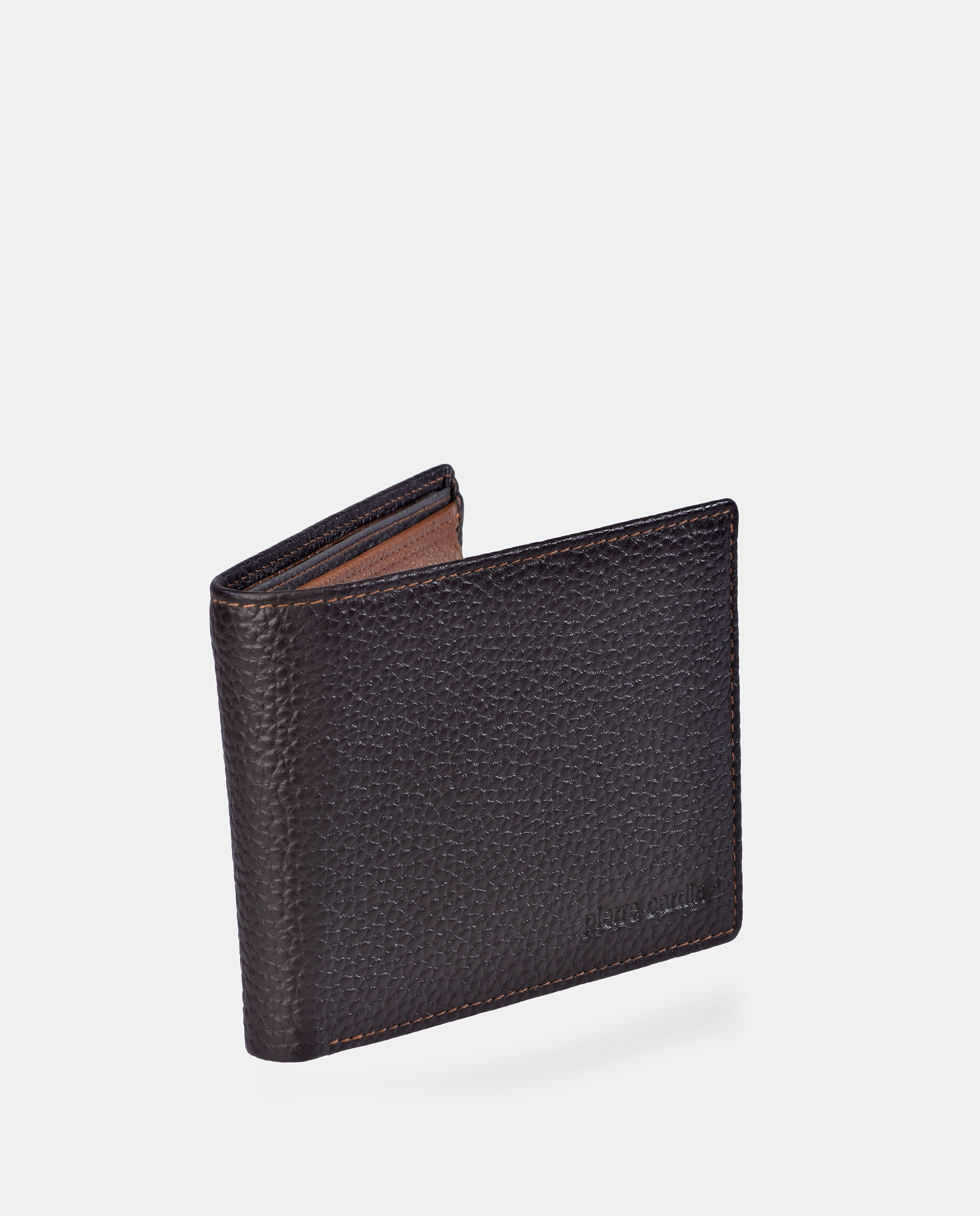 Americano en piel de hombre - Pierre Cardin - Marrón Marrón-2