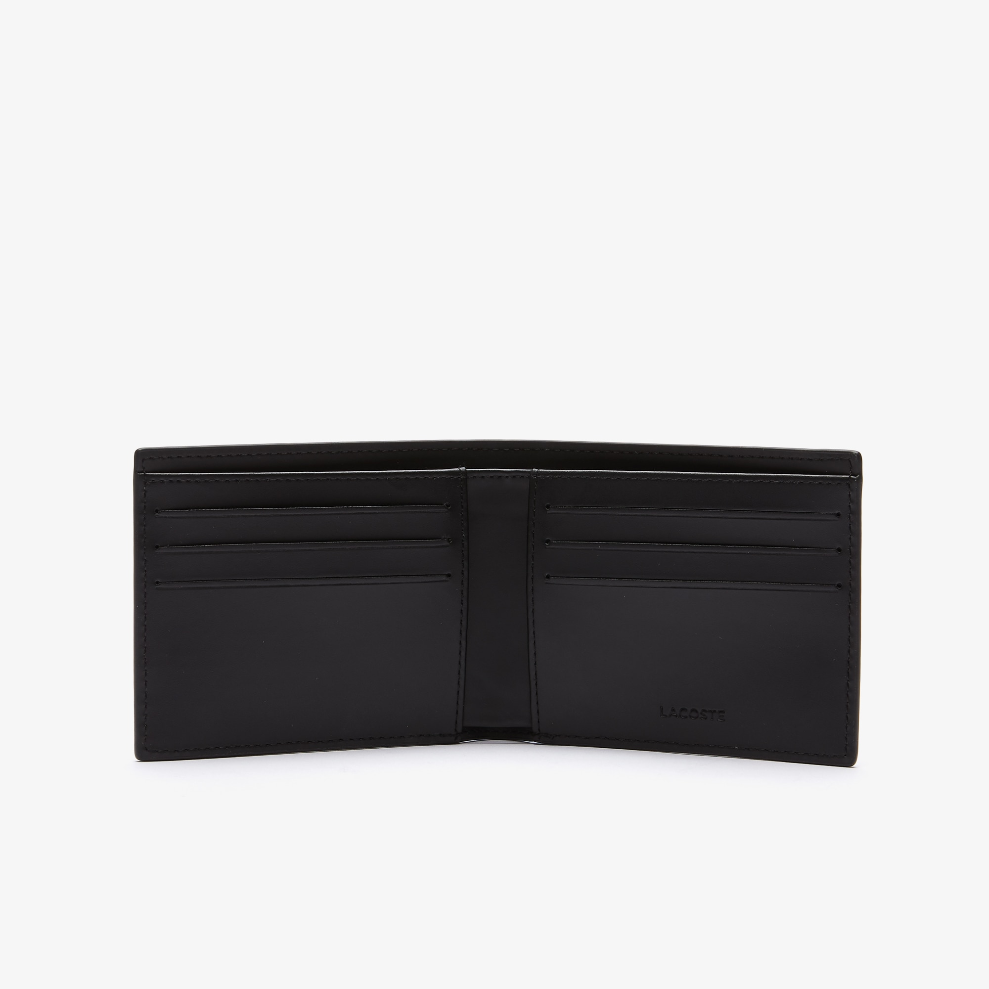 Carteira com Vários Porta-Cartões - Preto Preto-2