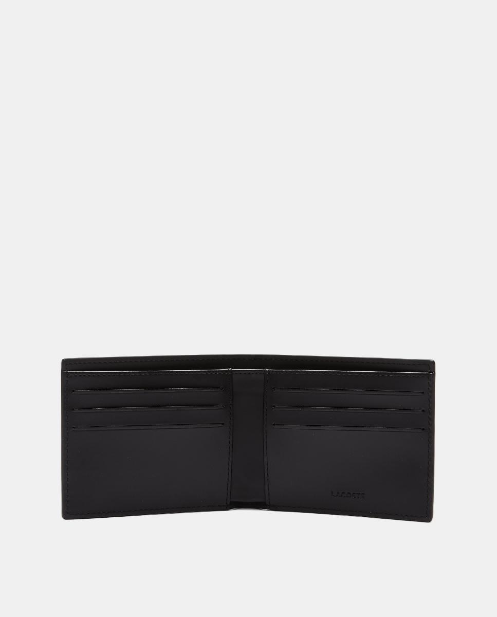 Carteira com Vários Porta-Cartões - Preto Preto-3