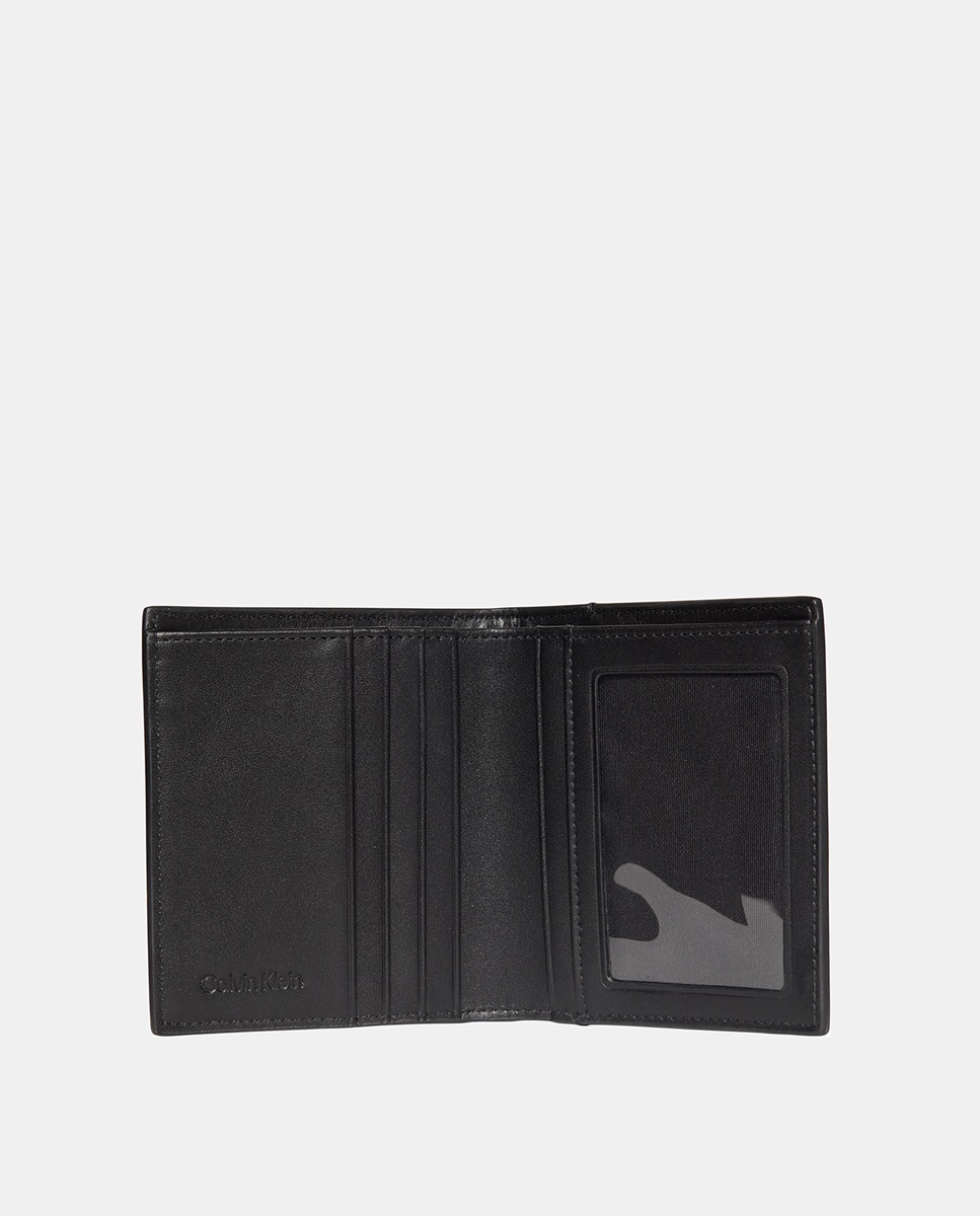 Carteira com Estampado de Monograma a Condizer Preto-2