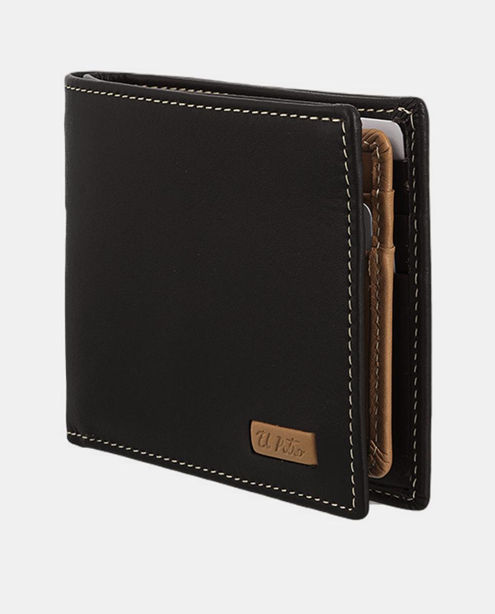 Imagen 2 de Cartera horizontal con portalón de hombre. - El Potro - Marrón Marrón