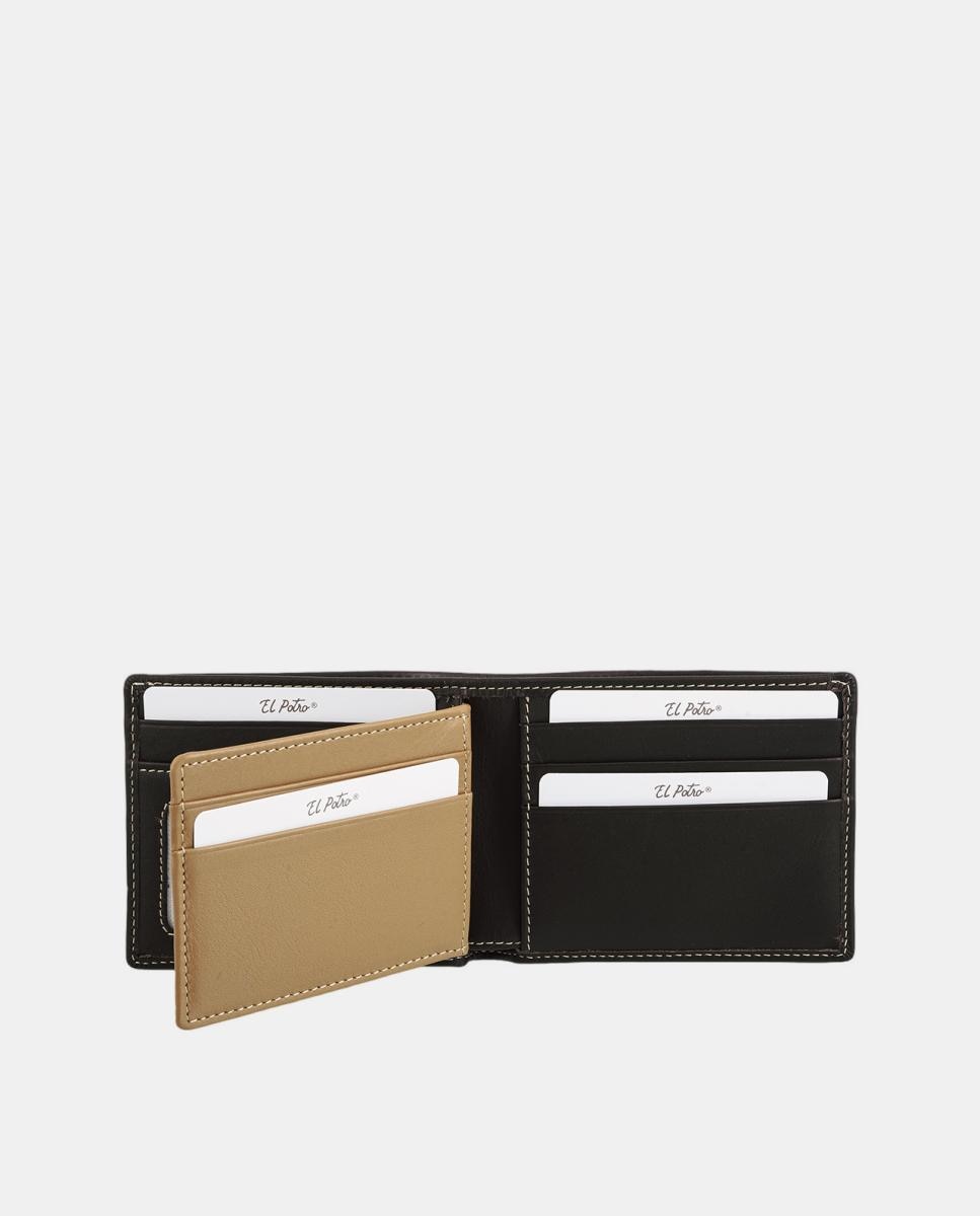 Imagen 3 de Cartera horizontal con portalón de hombre. - El Potro - Marrón Marrón