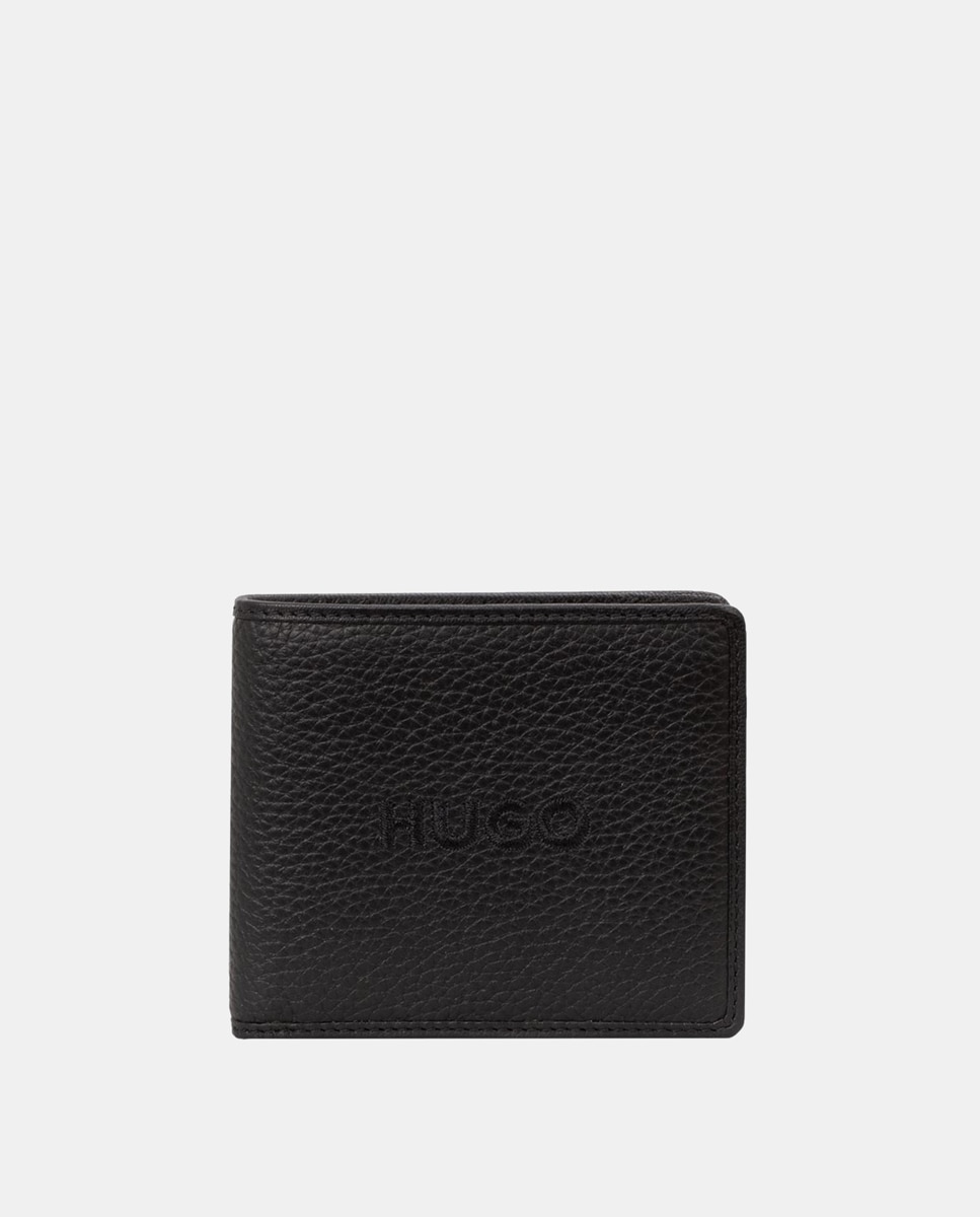 Imagen 0 de Cartera con logotipo frontal Negro