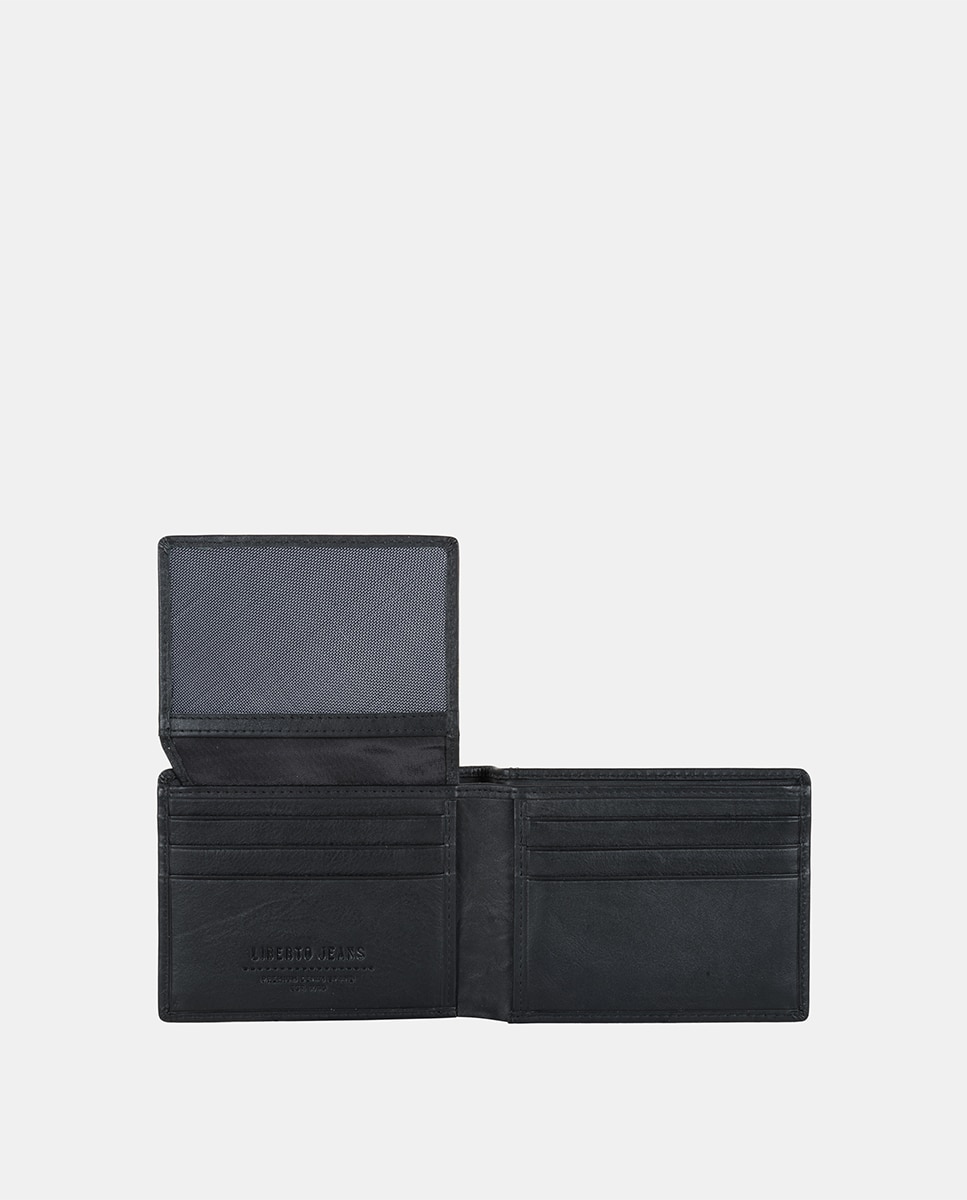 Carteira Horizontal. Preto-4