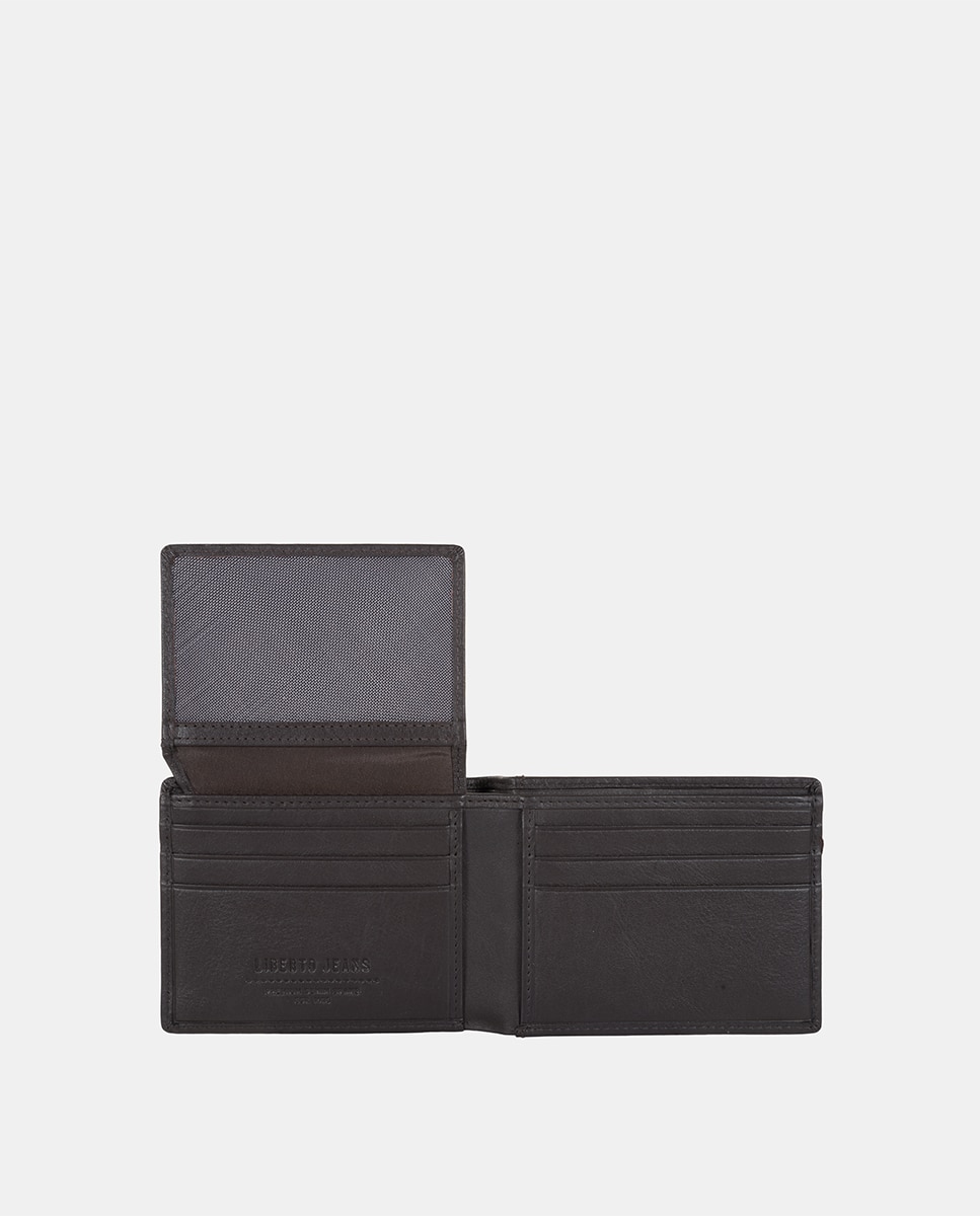 Imagen 4 de Billetero horizontal de hombre. - Liberto - Marrón Marrón