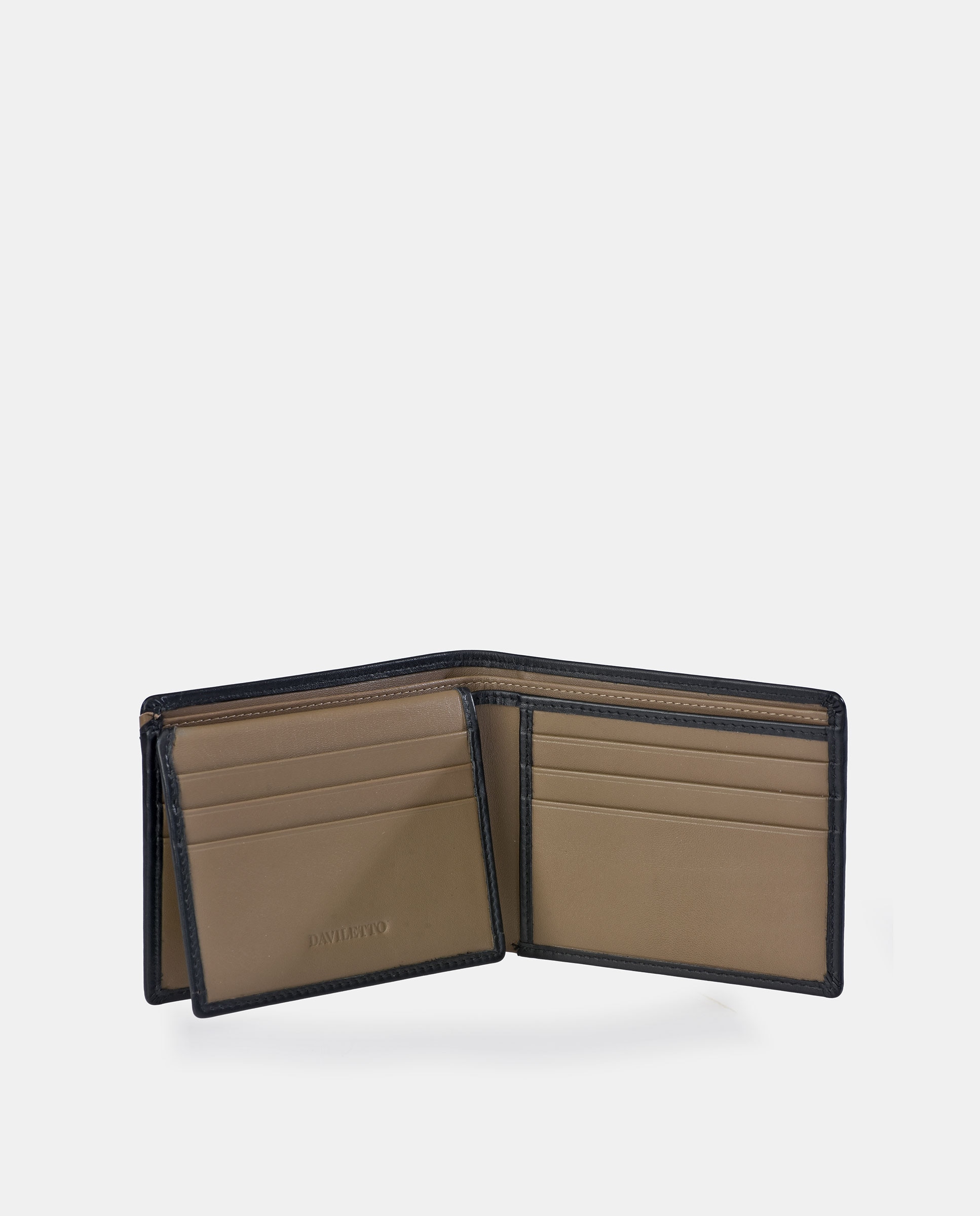 Americano en piel de hombre - Daviletto - Negro Negro-3