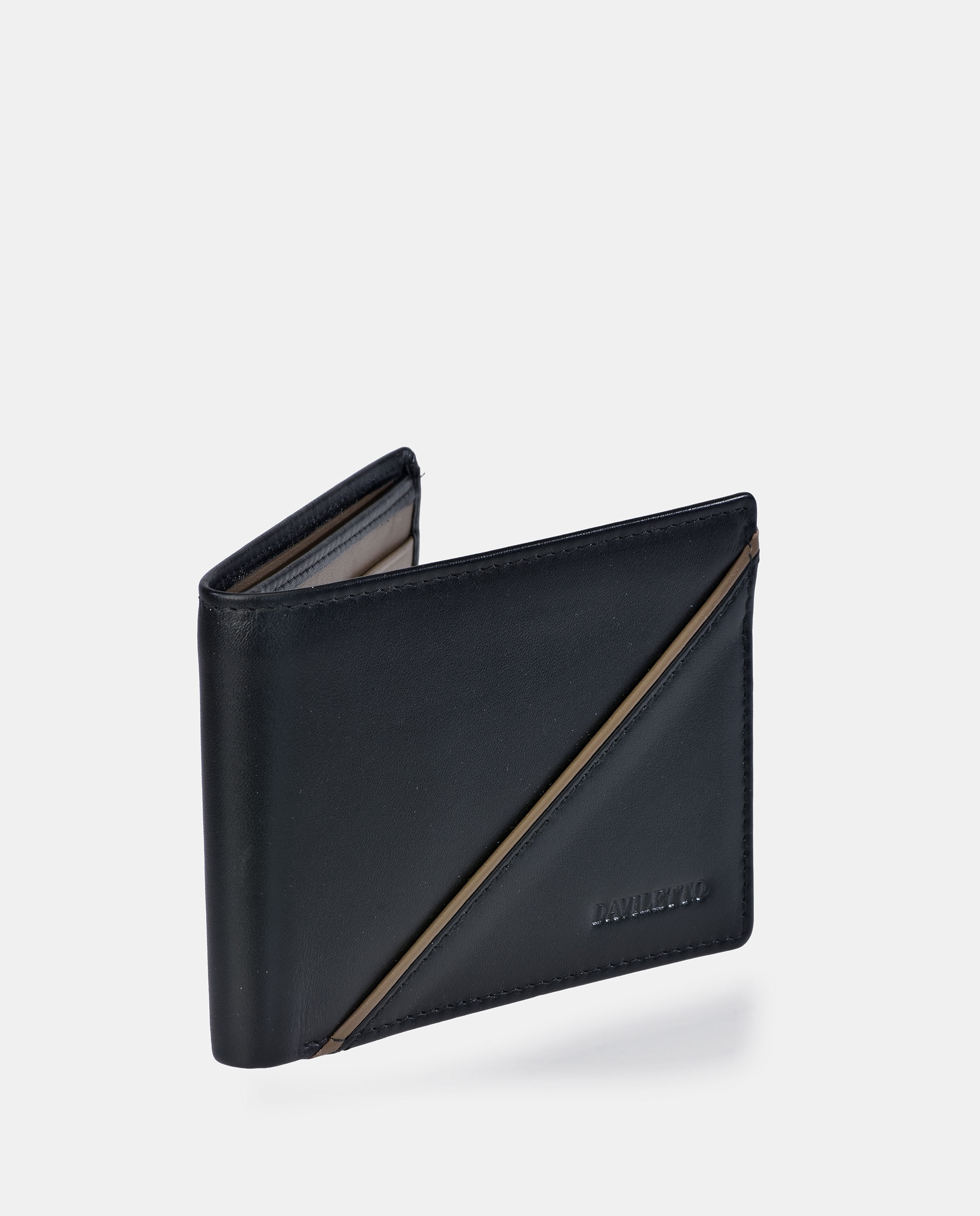 Americano en piel de hombre - Daviletto - Negro Negro-2