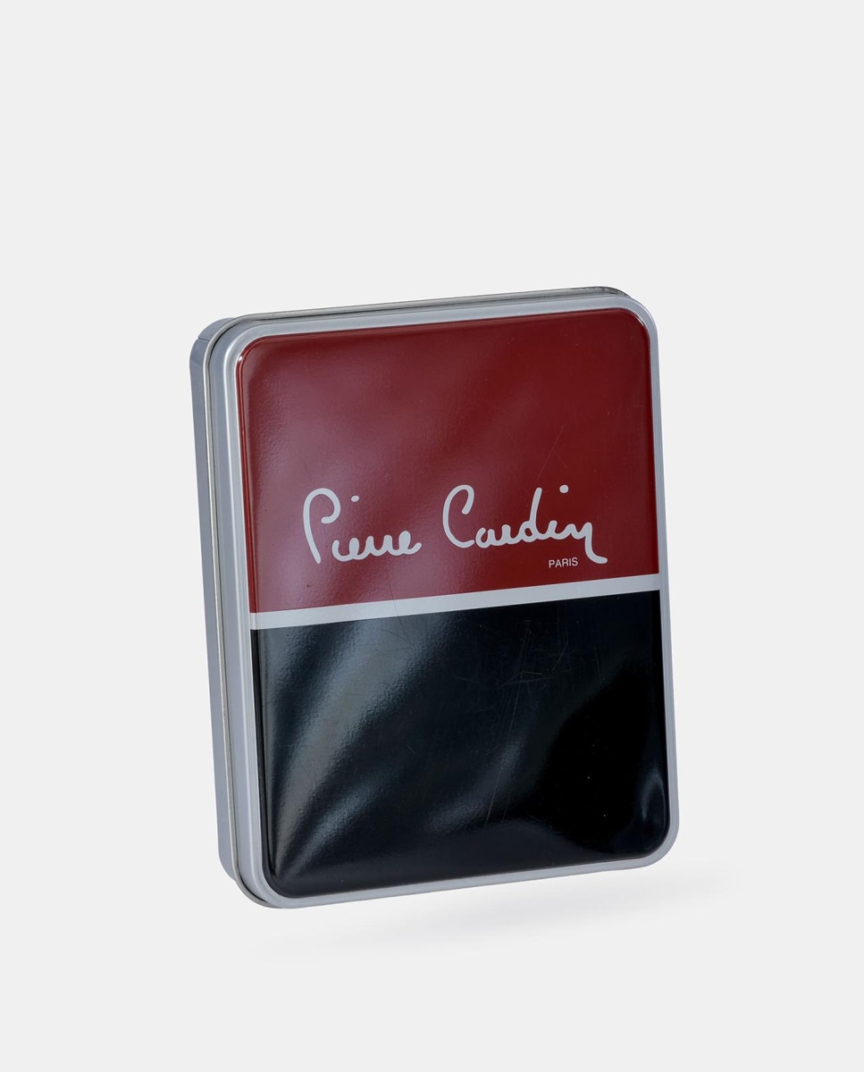 Imagen 6 de Americano en piel de hombre - Pierre Cardin - Marrón Marrón