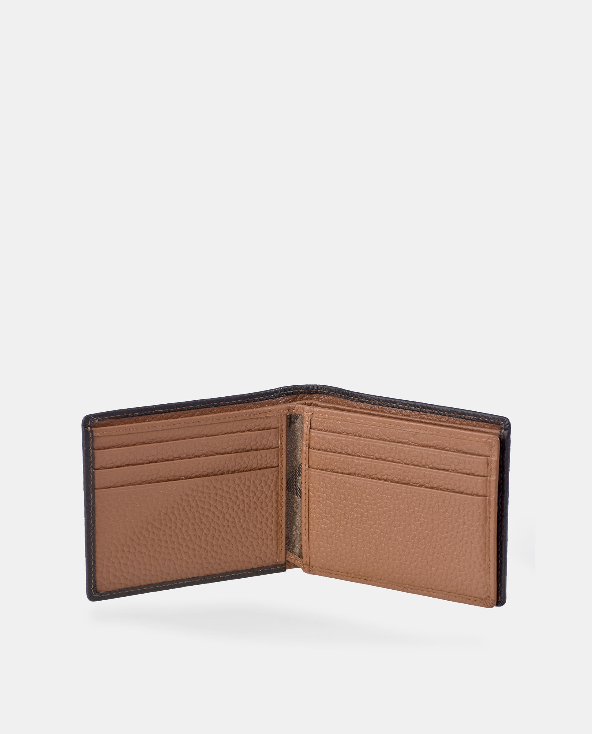 Americano en piel de hombre - Pierre Cardin - Marrón Marrón-3