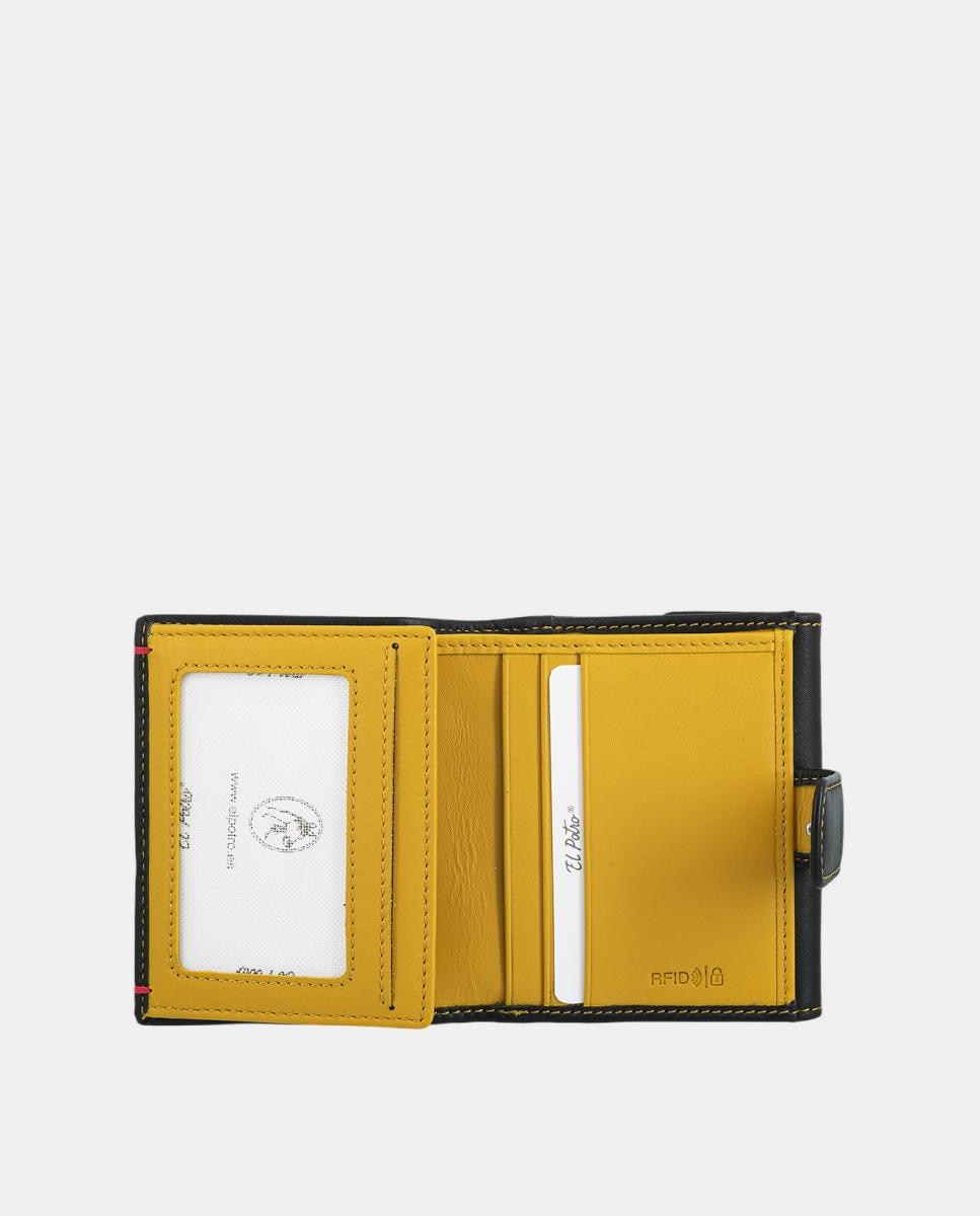 Imagen 4 de Cartera monedero exterior de hombre. - El Potro - Negro Negro