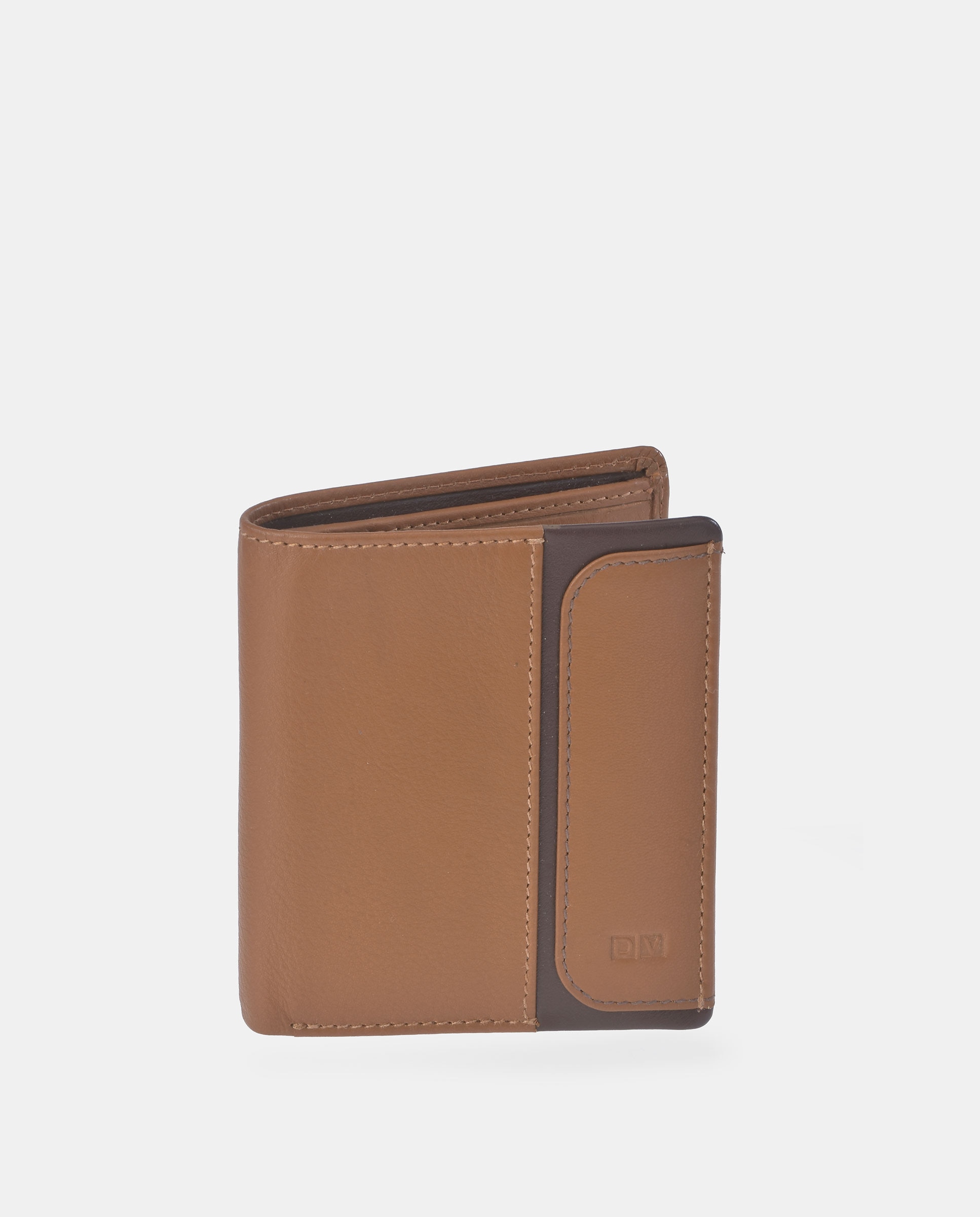 Imagem 0 de Carteira Vertical Compacta em Pele