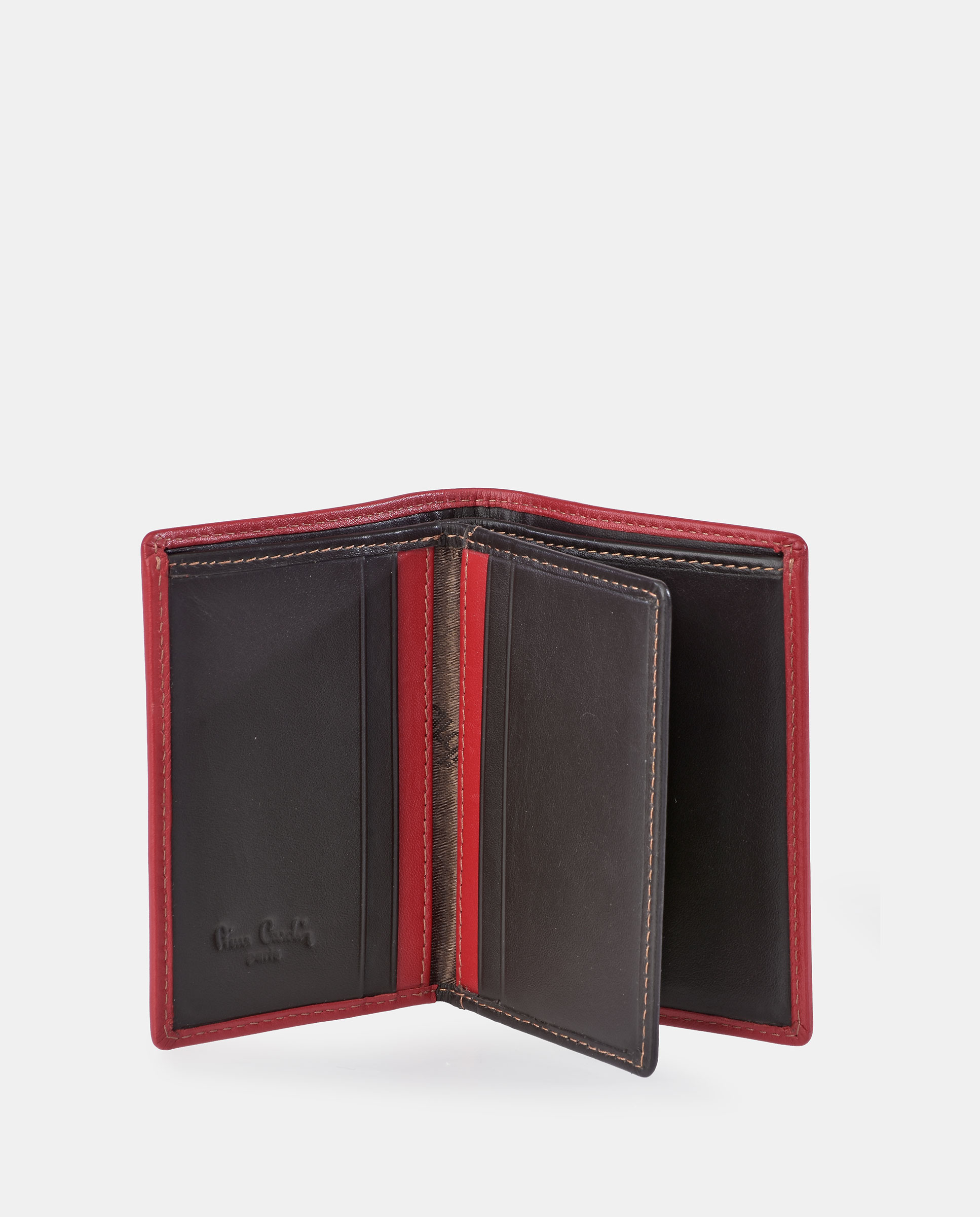 Cartera en piel de hombre - Pierre Cardin - Marrón Marrón-3