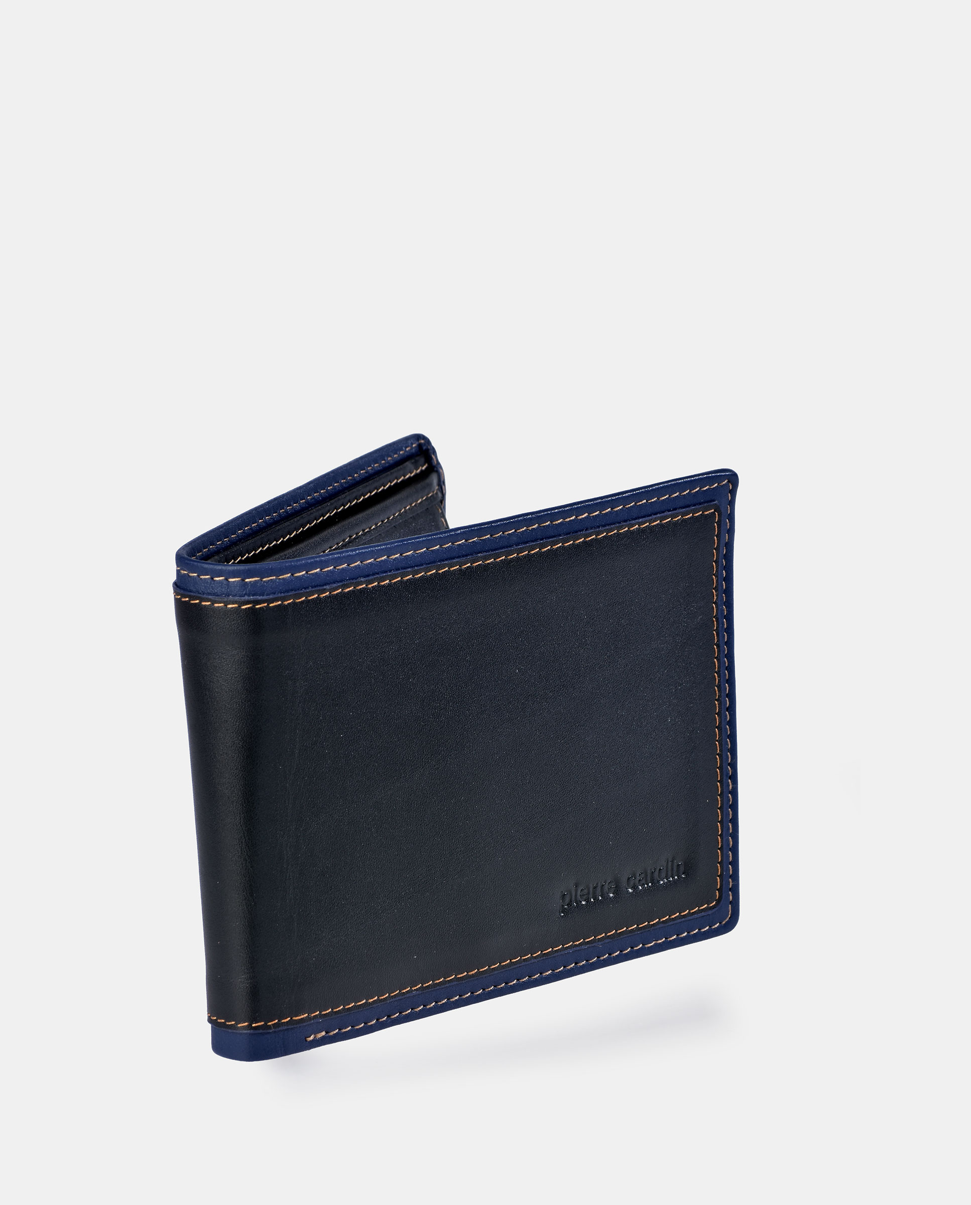 Americano en piel de hombre - Pierre Cardin - Negro Negro-2