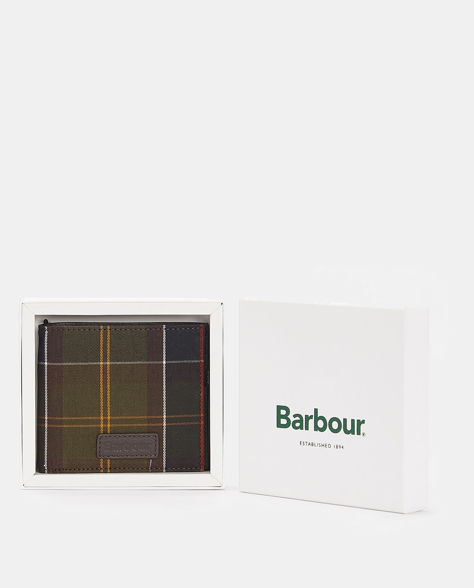 Billetera de hombre - Barbour - Crema Crema-3