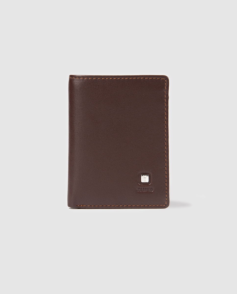 Carteira de homem Castanho-escuro-1