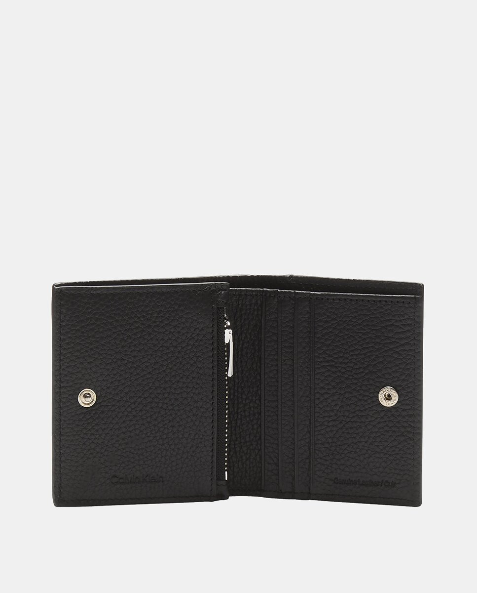 Cartera Calvin Klein vertical de piel - Negro Negro-3
