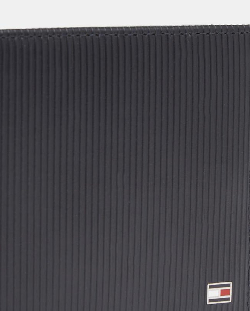 Carteira em Pele com Logótipo Azul-marinho-2