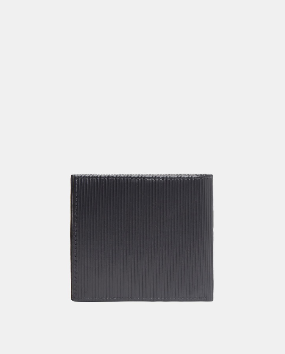 Carteira em Pele com Logótipo Azul-marinho-3