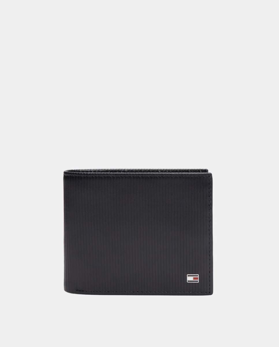 Imagem 0 de Carteira em Pele com Aba e Logótipo