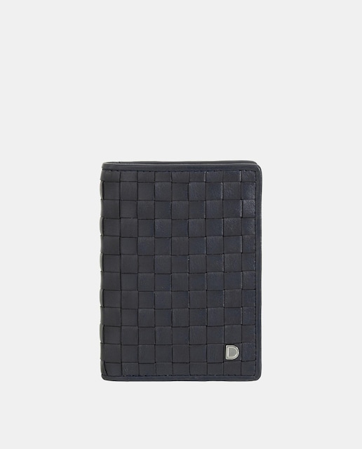 Imagem 0 de Carteira Pequena em Pele de Bezerro Tipo Napa com Fecho de Correr Interior