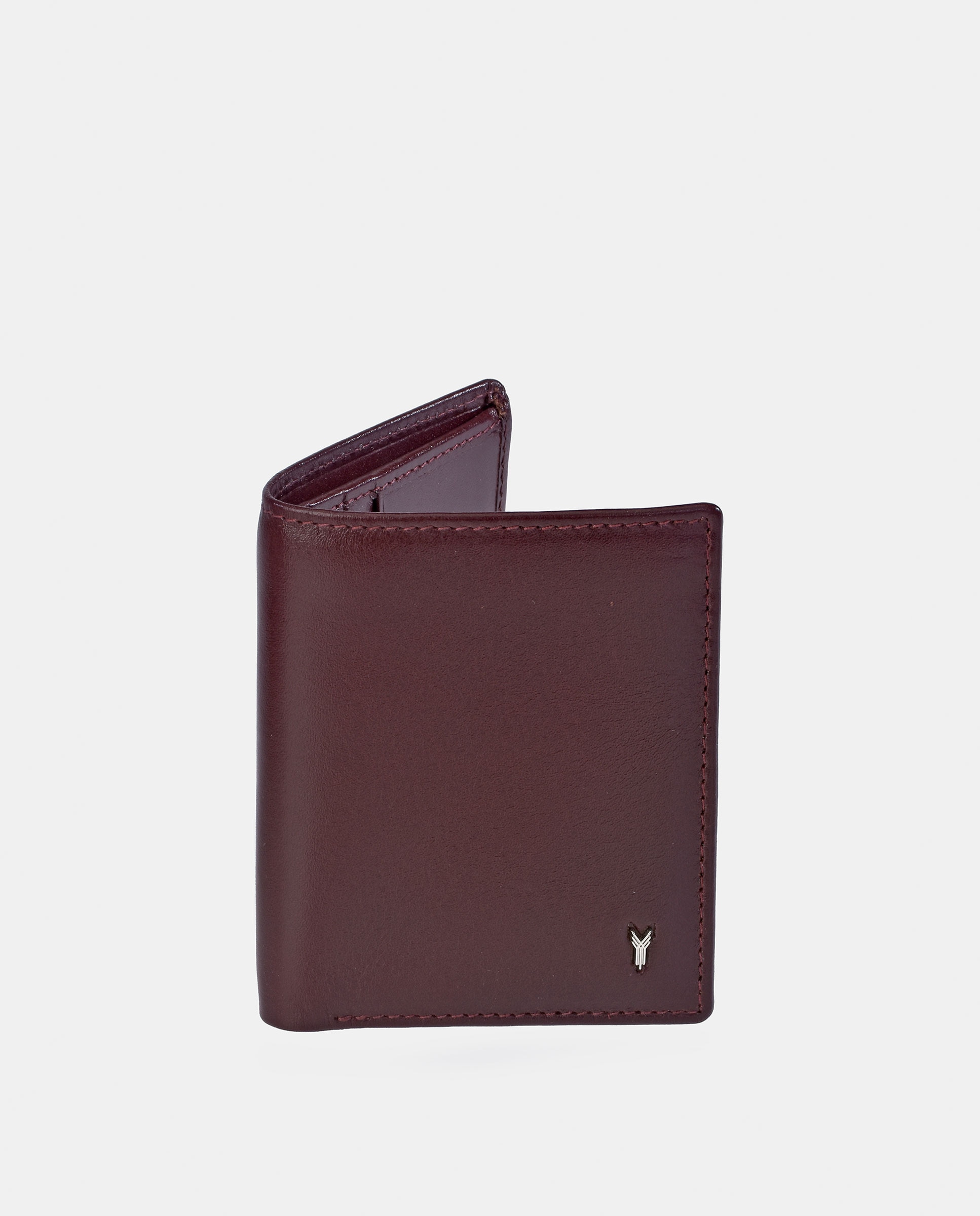 Imagem 0 de Carteira Vertical em Pele - Cor Brandy