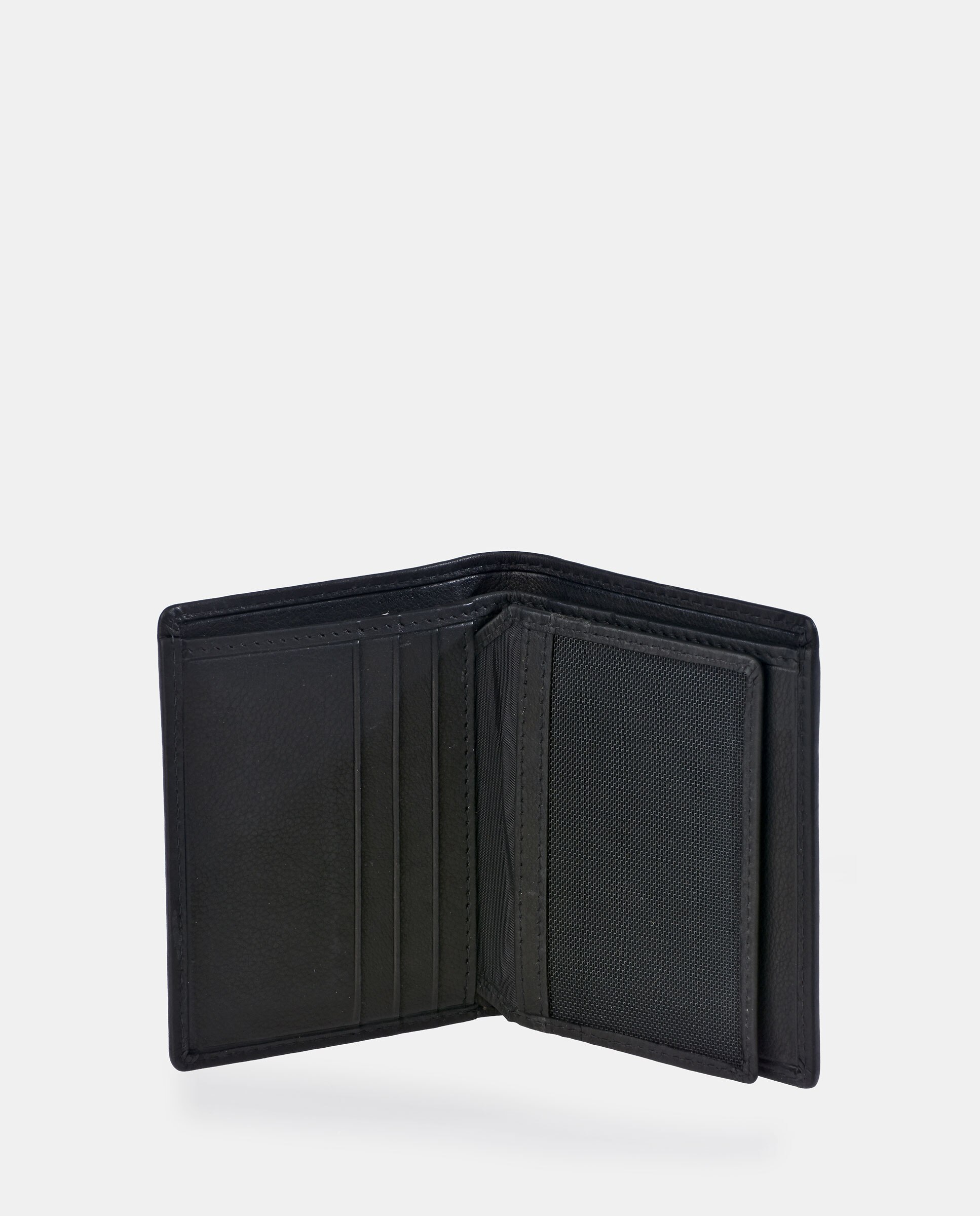Cartera vertical hombre Pierre Cardin en piel - Negro Negro-4