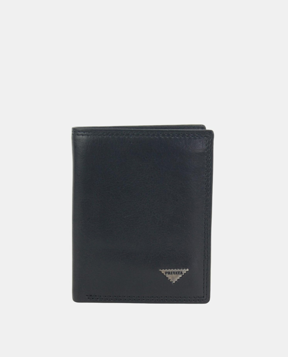 Imagen 1 de Billetero piel vacuno - Privata - Negro Negro