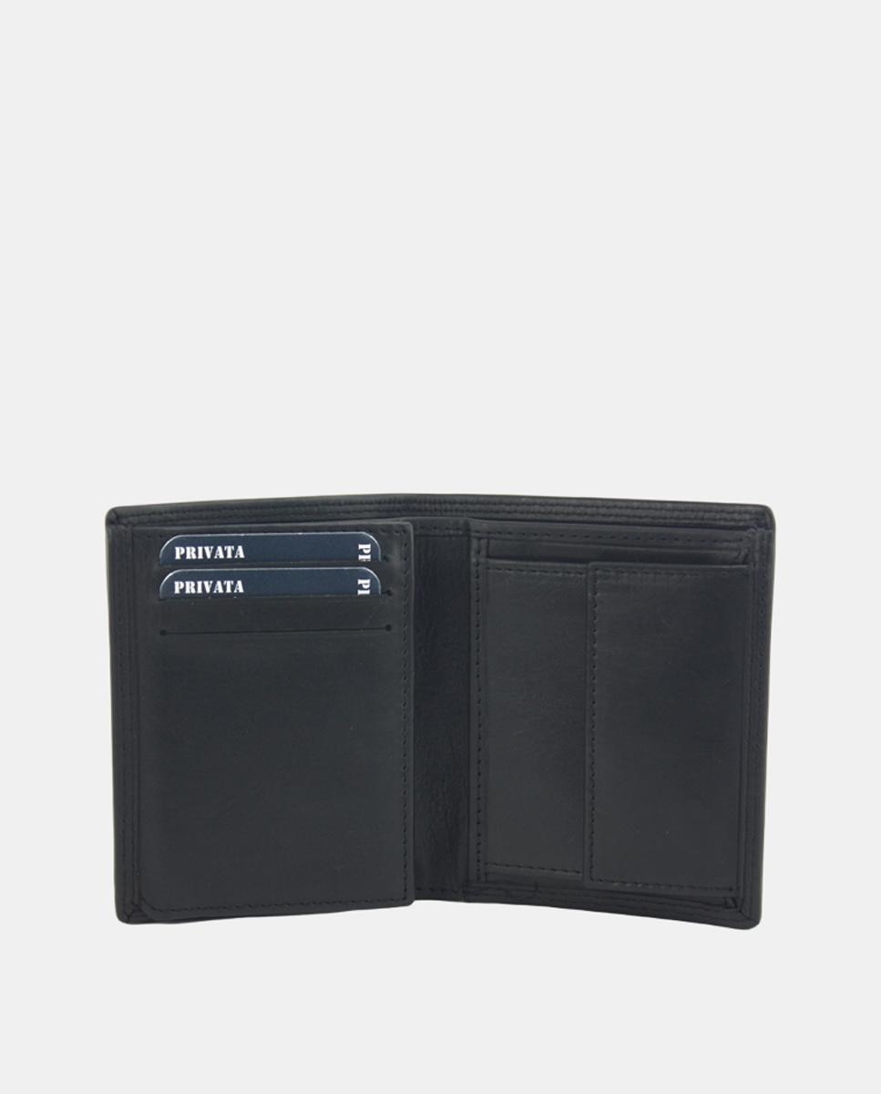 Imagen 2 de Billetero piel vacuno - Privata - Negro Negro