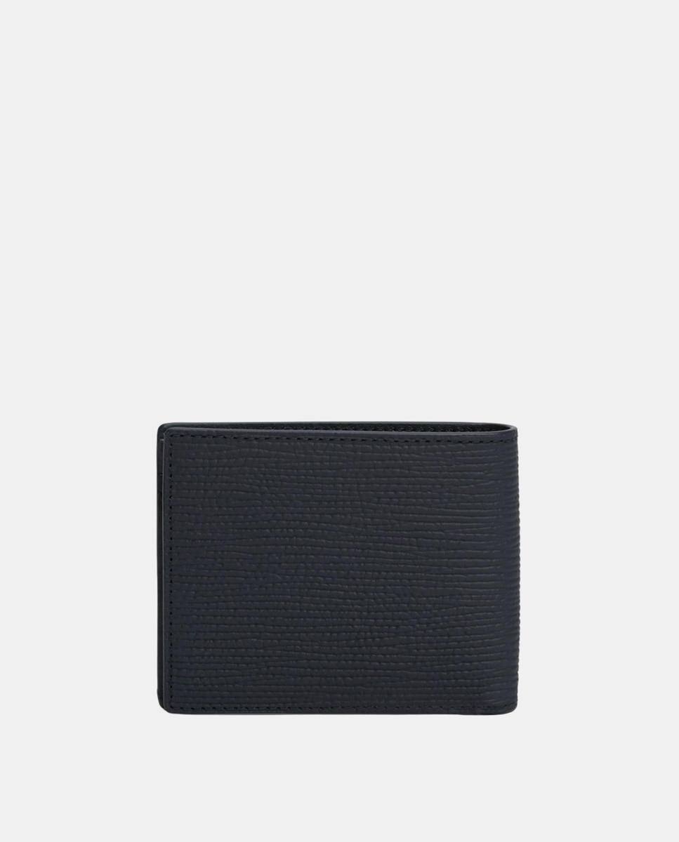 Cartera de piel de hombre - Tommy Hilfiger - Azul marino Azul marino-2