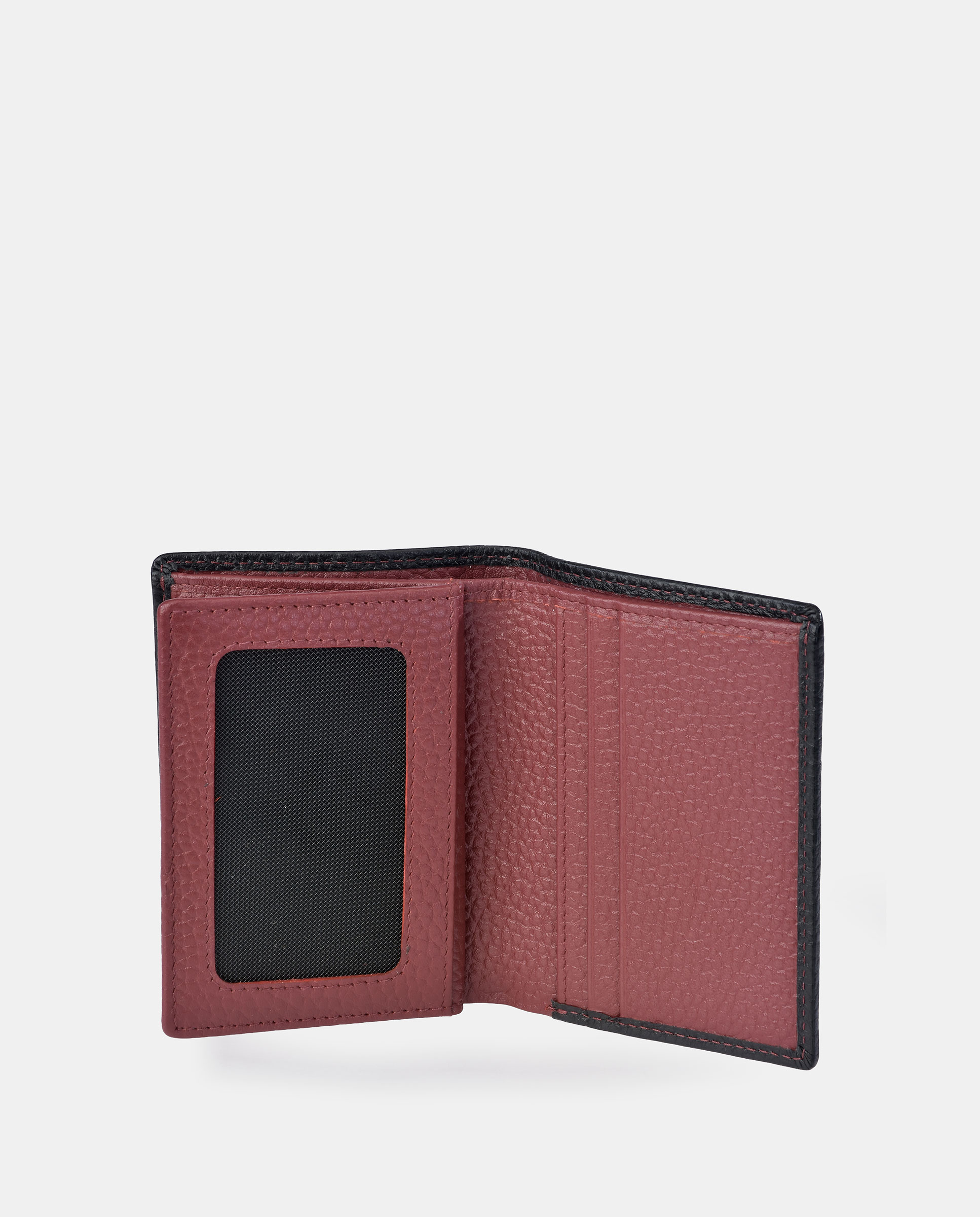 Cartera en piel de hombre - Pierre Cardin - Negro Negro-4
