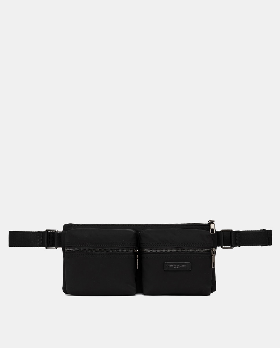 Gianni Chiarini - Riñonera de Gianni Chiarini , ideal para el uso diario. Realizada en nailon con acabados en piel..