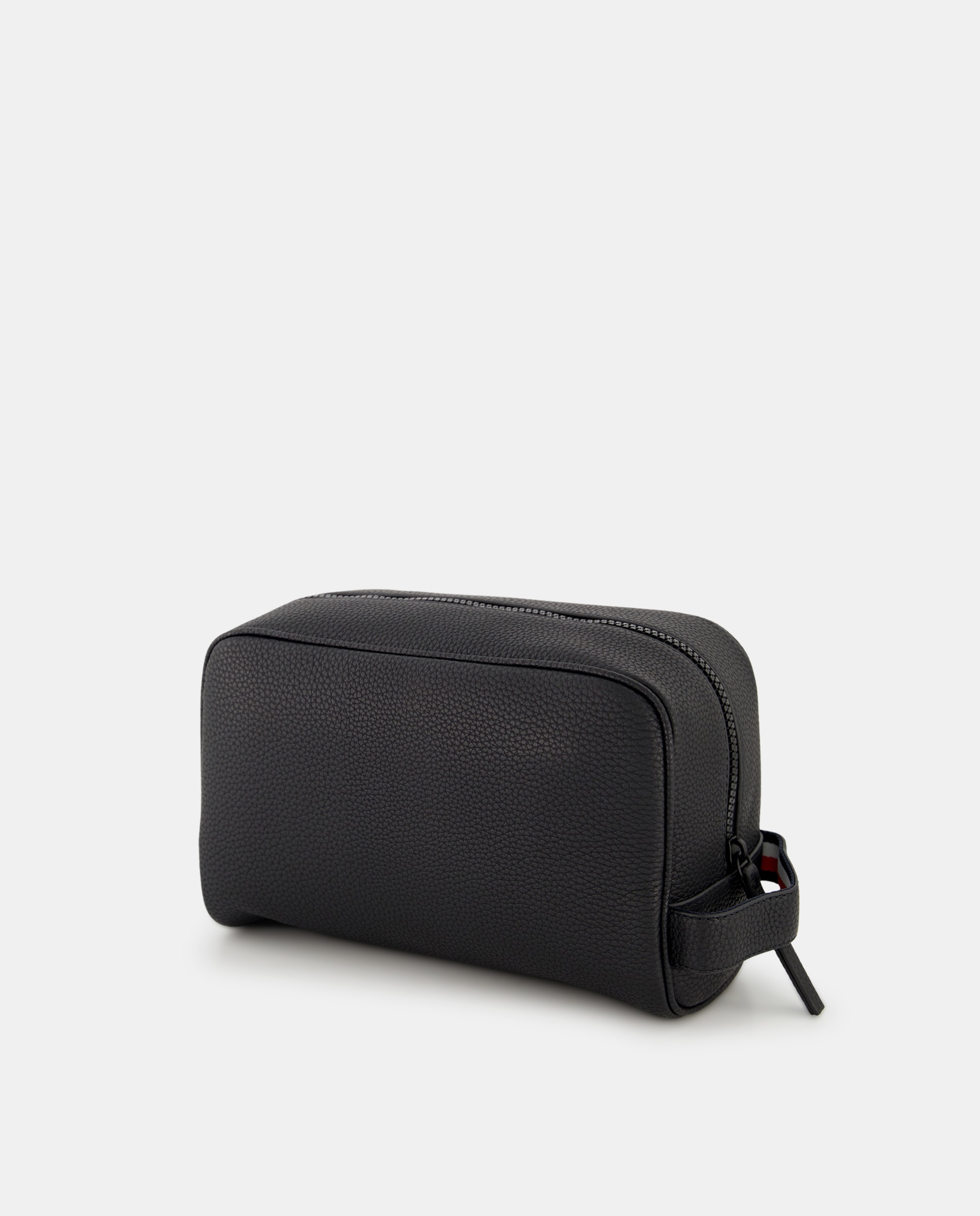 Nécessaire com Alça Curta e Logótipo - Preto Preto-2