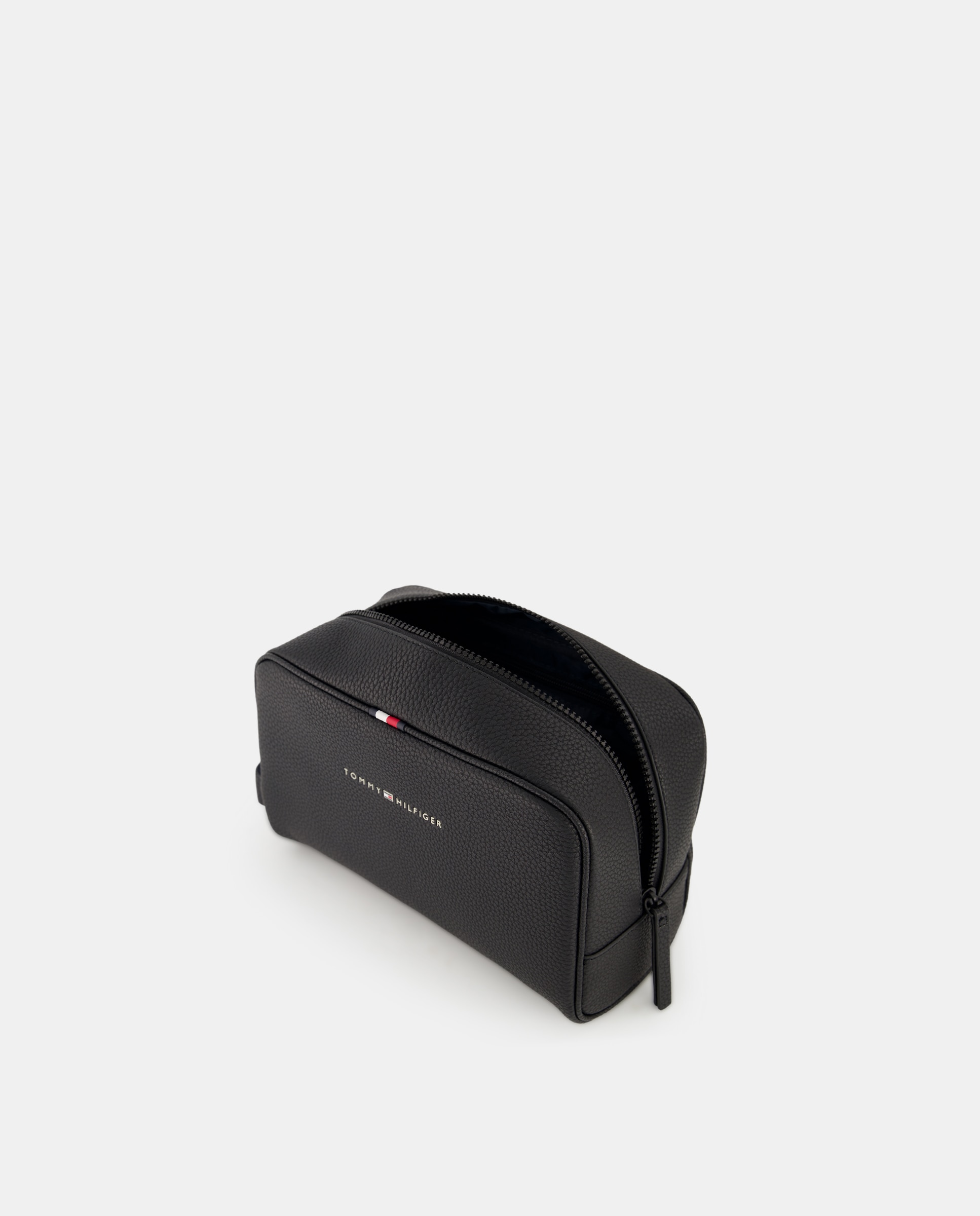 Nécessaire com Alça Curta e Logótipo - Preto Preto-3