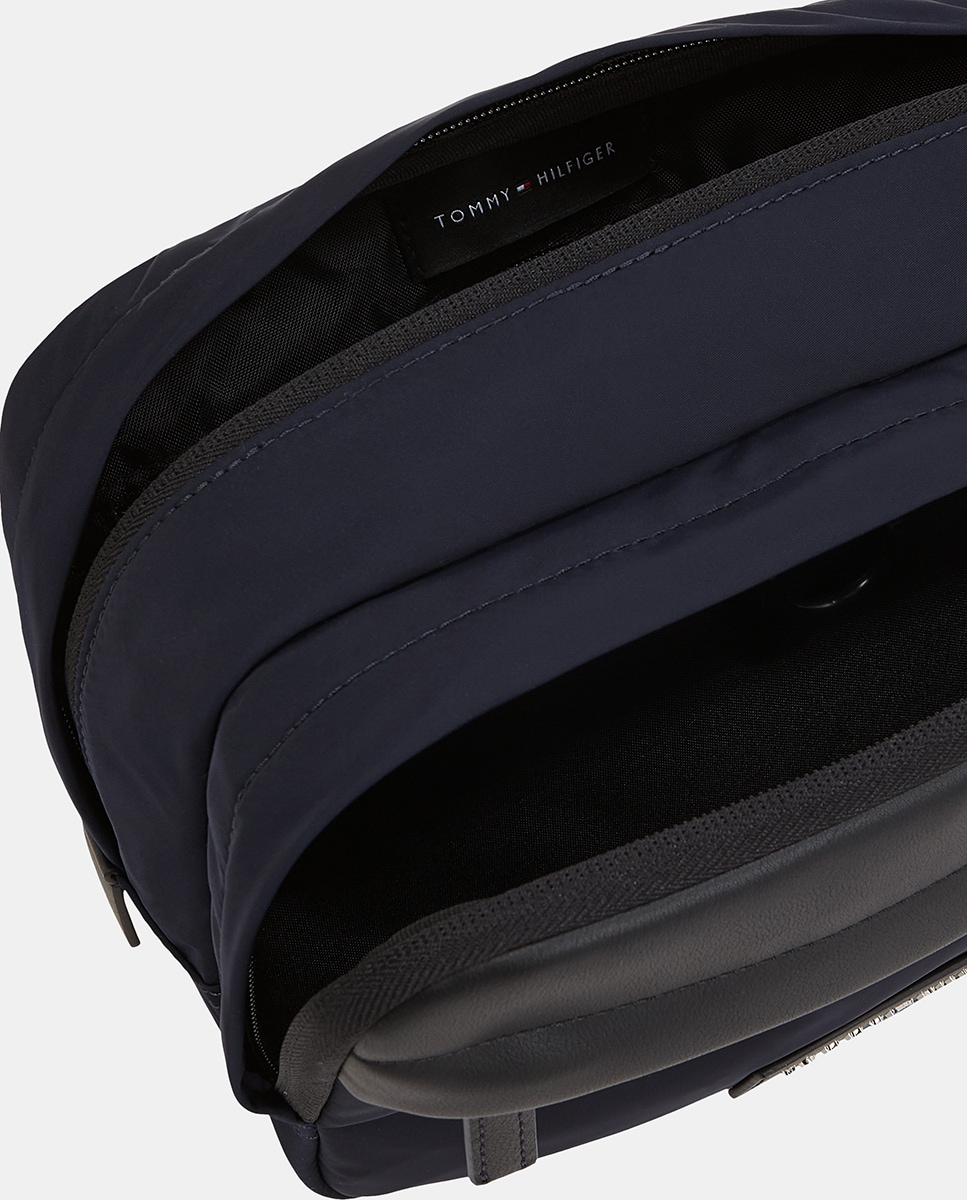 Nécessaire de Poliéster Reciclado com Desenho de Logótipo à Frente Azul-marinho-4