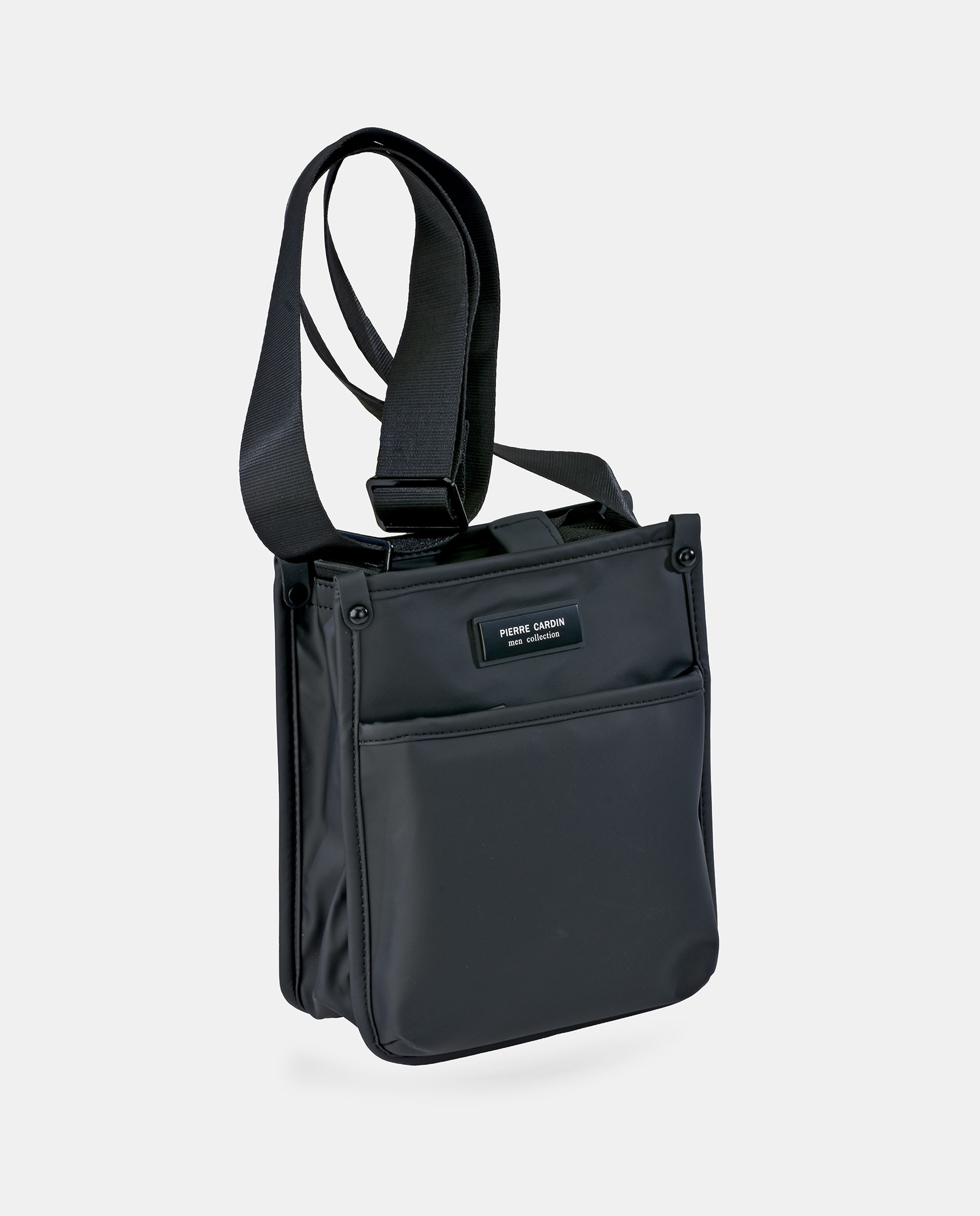 Bolso de cruzar en PU de hombre - Pierre Cardin - Negro Negro-2