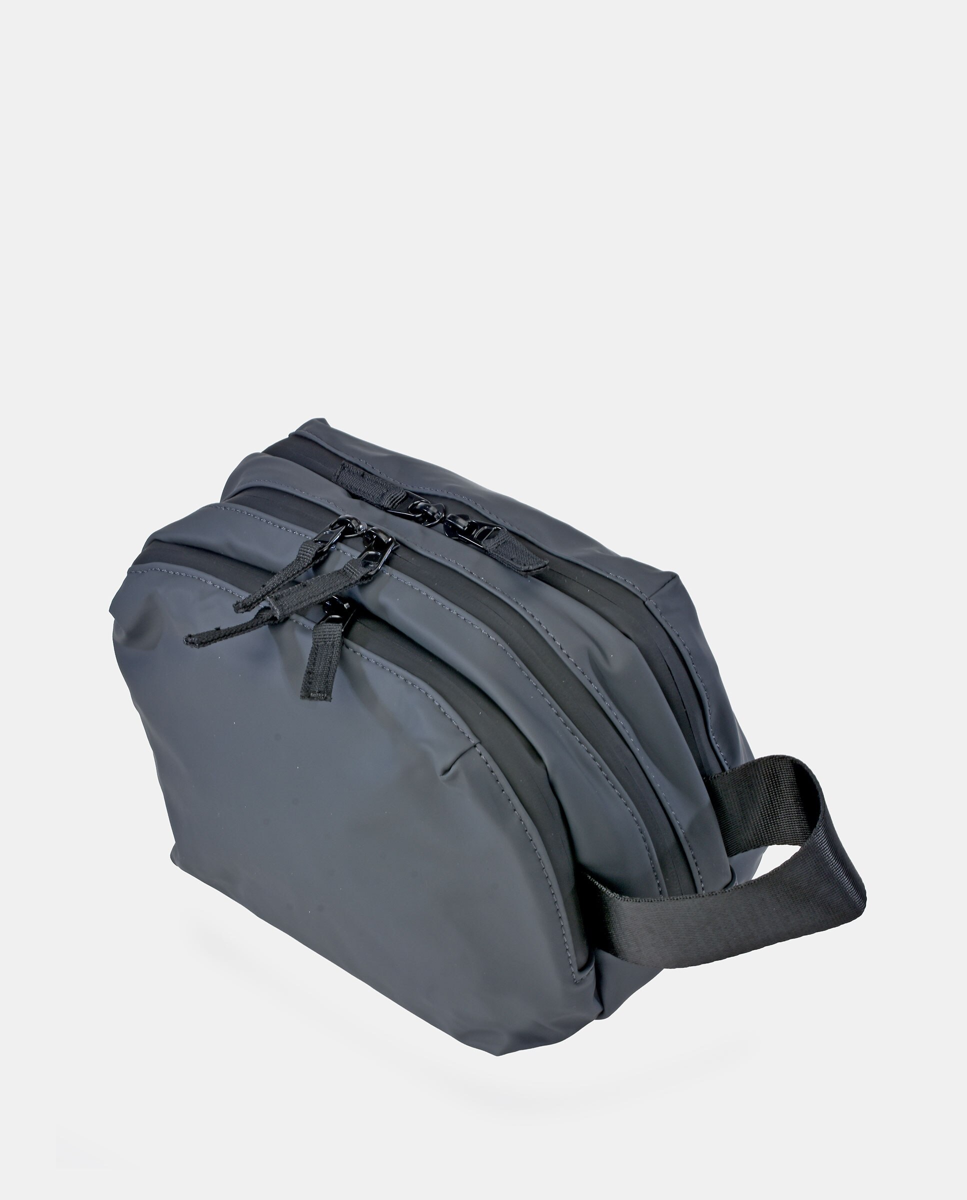 Bolso de cruzar en PU de hombre - Pierre Cardin - Gris Gris-3