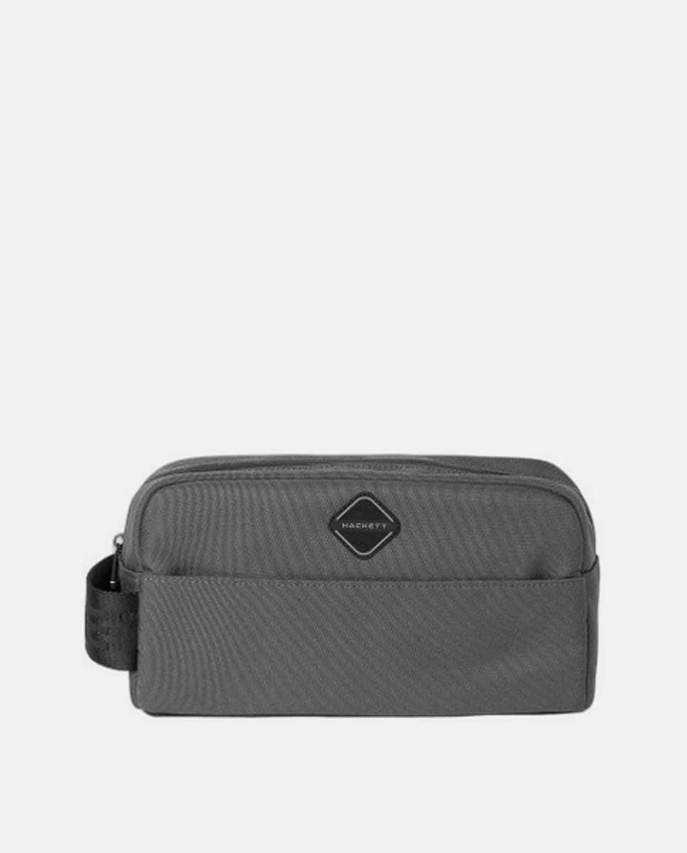 Nécessaire com Logótipo de Diamante e Alça Cinzento-1