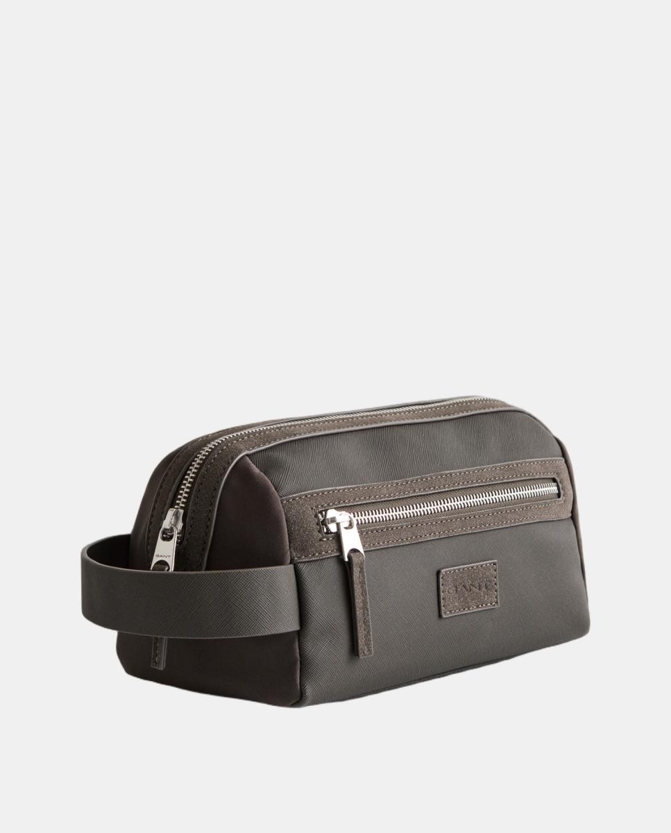 Nécessaire de Viagem com Bolso à Frente Preto-2