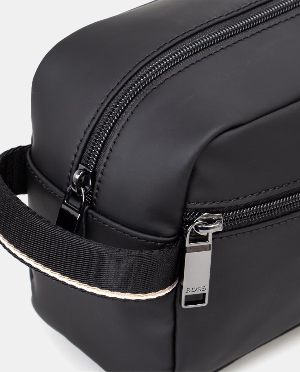 Neceser de viaje con bolsillo frontal - Boss - Negro Negro-2