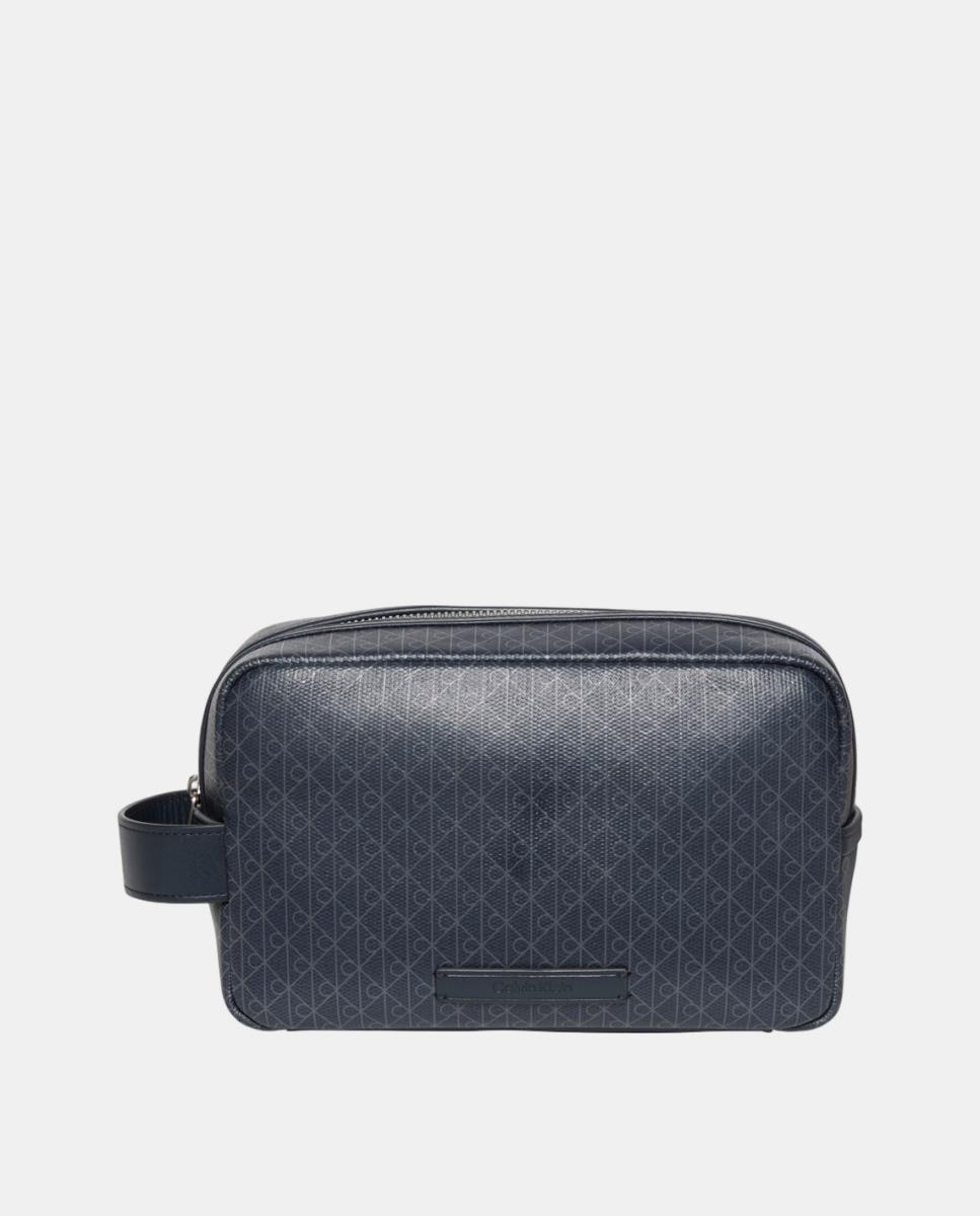 Neceser Calvin Klein con estampado monogram - Azul marino Azul marino-1