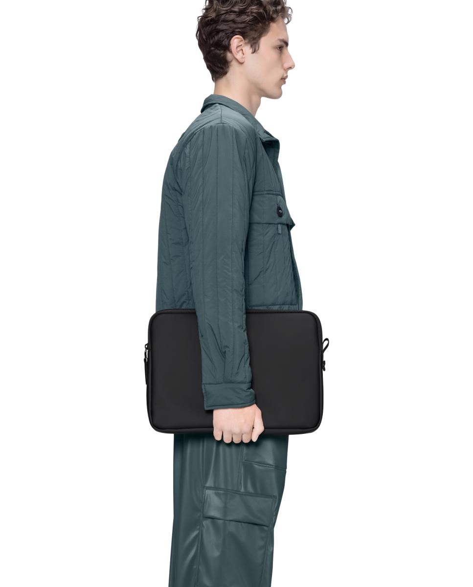 Funda para portátil Trail 15?/16? impermeable de hombre - Rains - Negro Negro-2