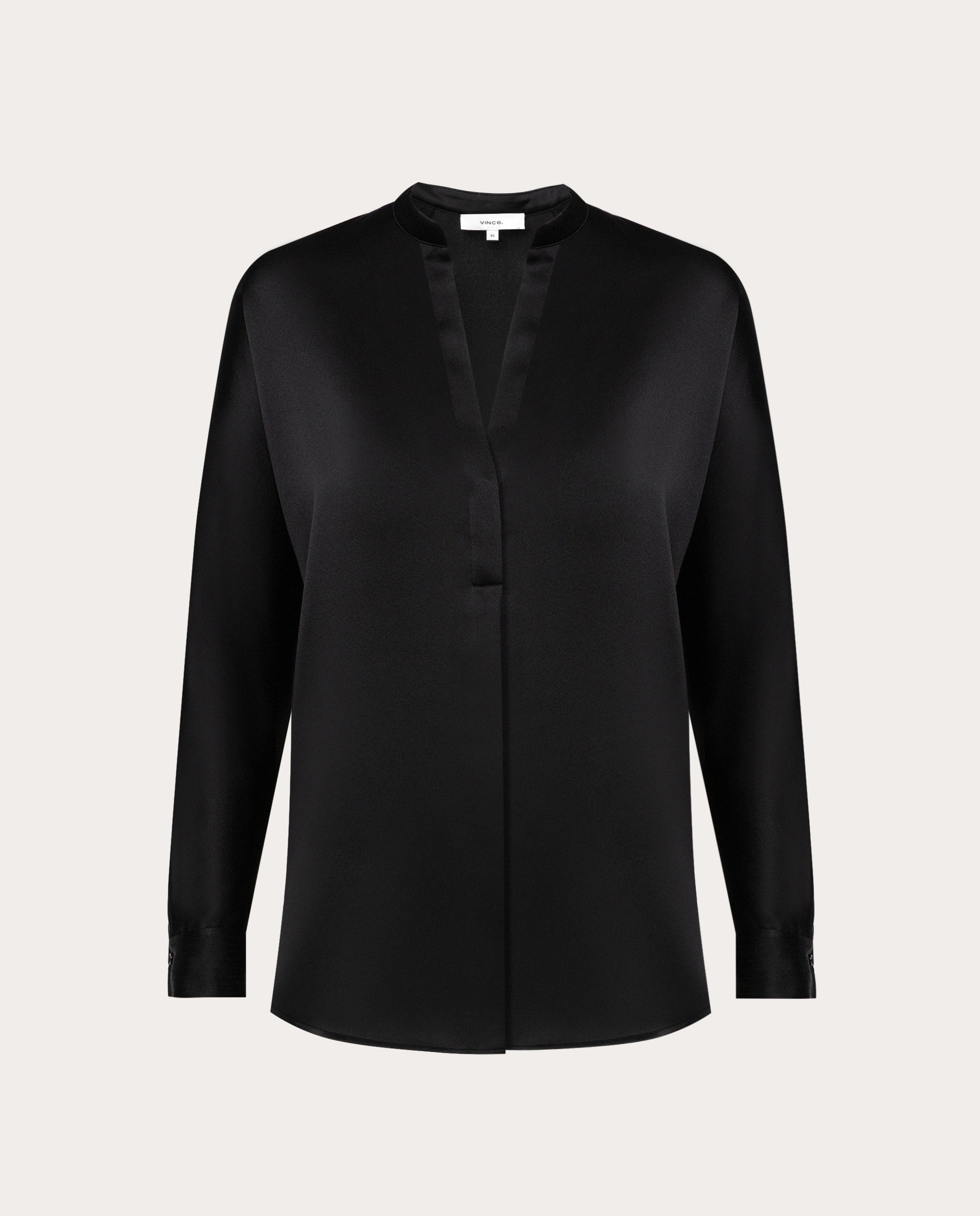 Blusa de Seda Preto-1