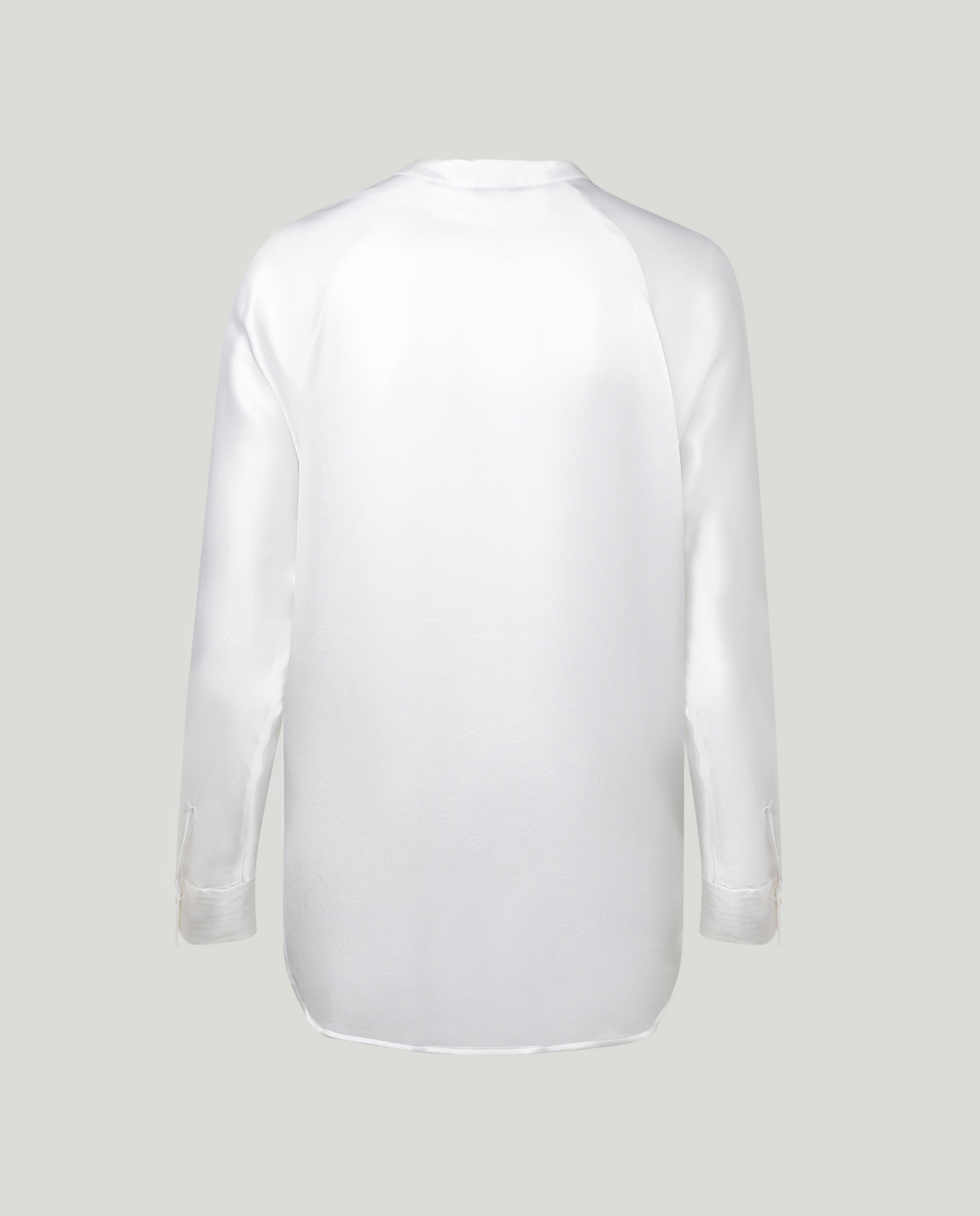 Blusa de Seda Branco-2