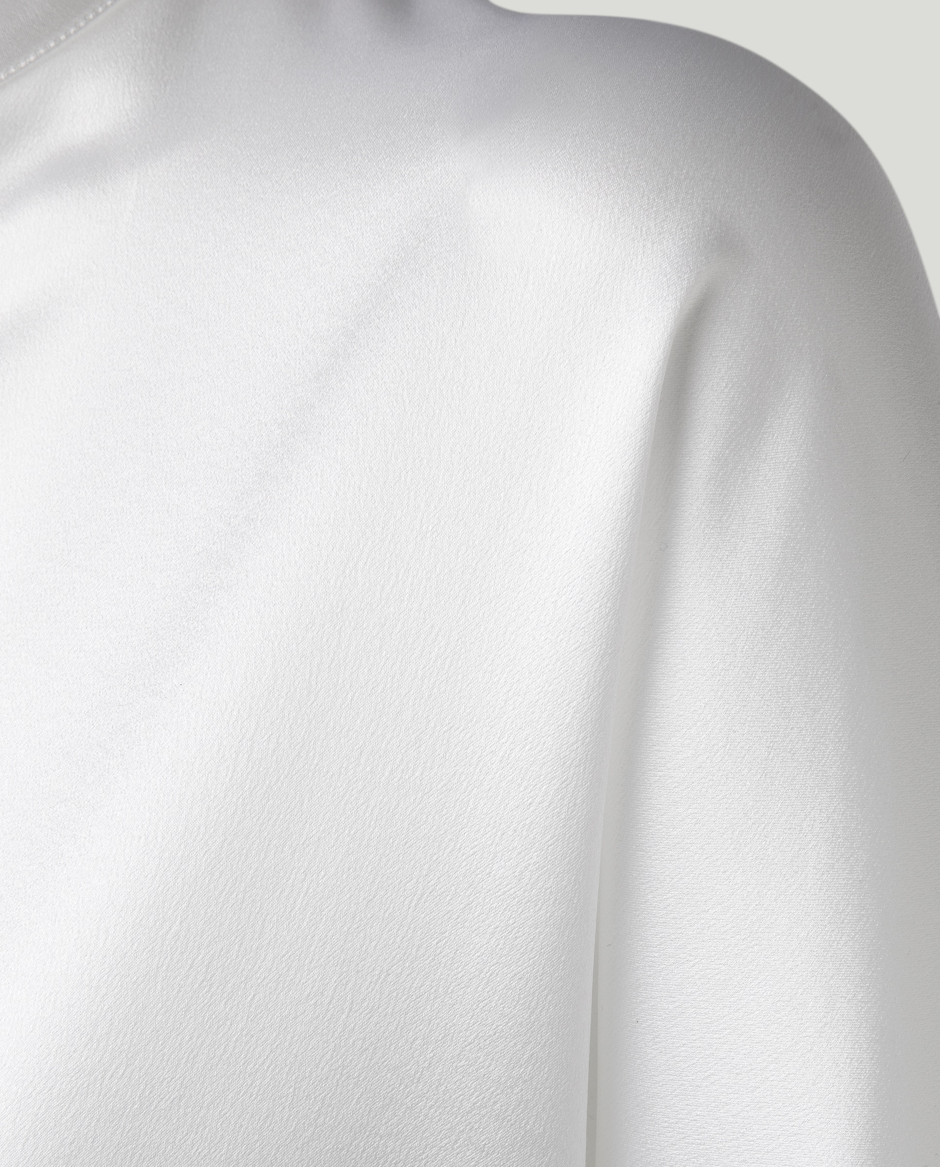 Blusa de Seda Branco-3