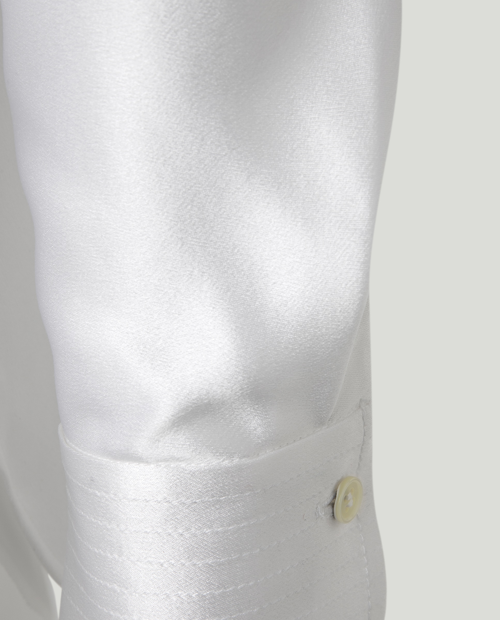 Blusa de Seda Branco-4