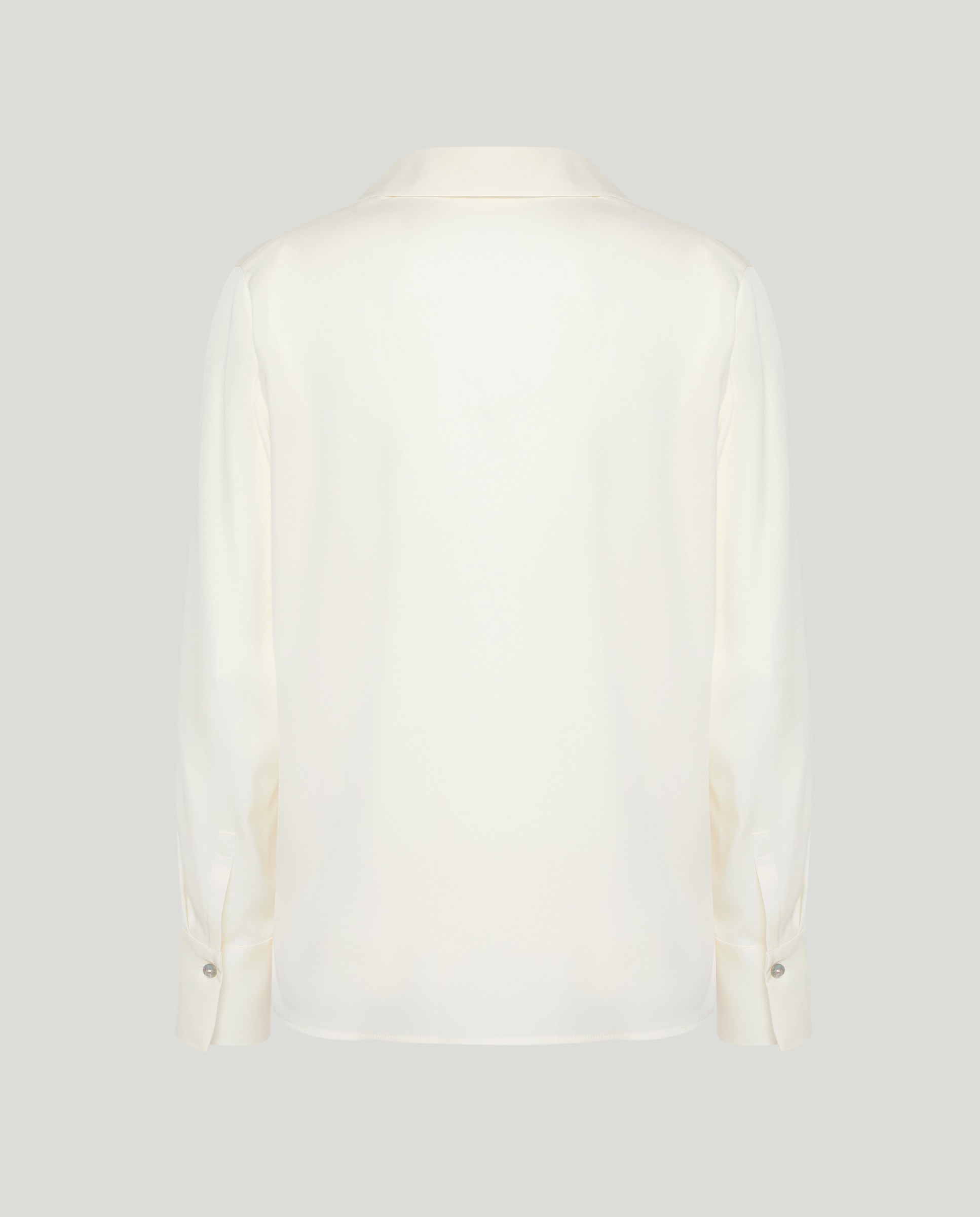 Blusa de Seda Branco-2