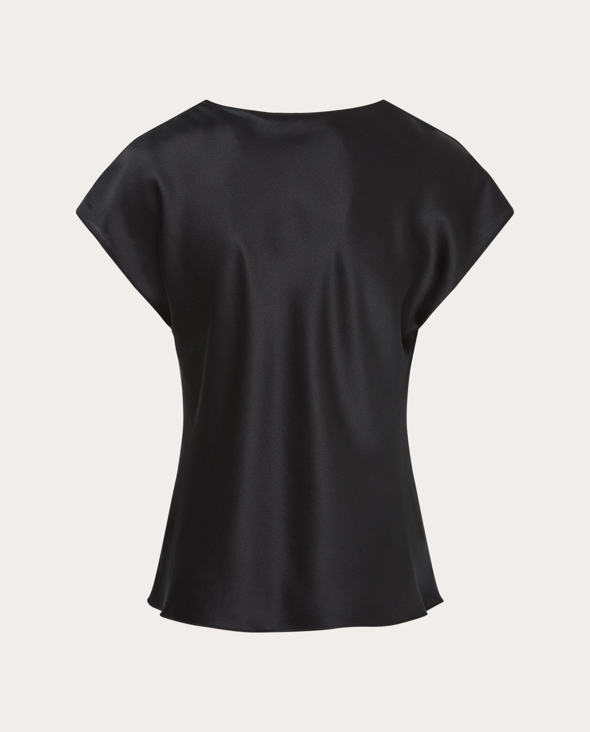 Blusa de Seda Preto-2